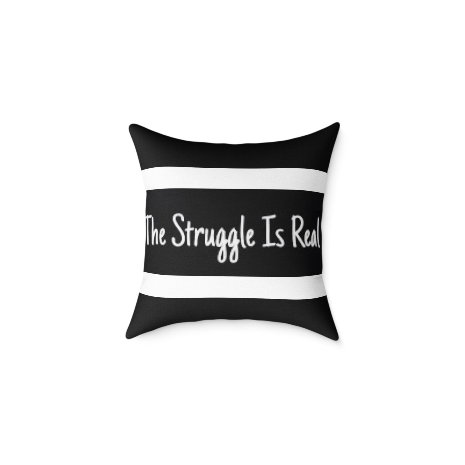 Struggle is Real Poly Canvas Pillow - Image 5