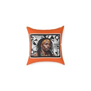 Rastafarian Square Poly Canvas Pillow