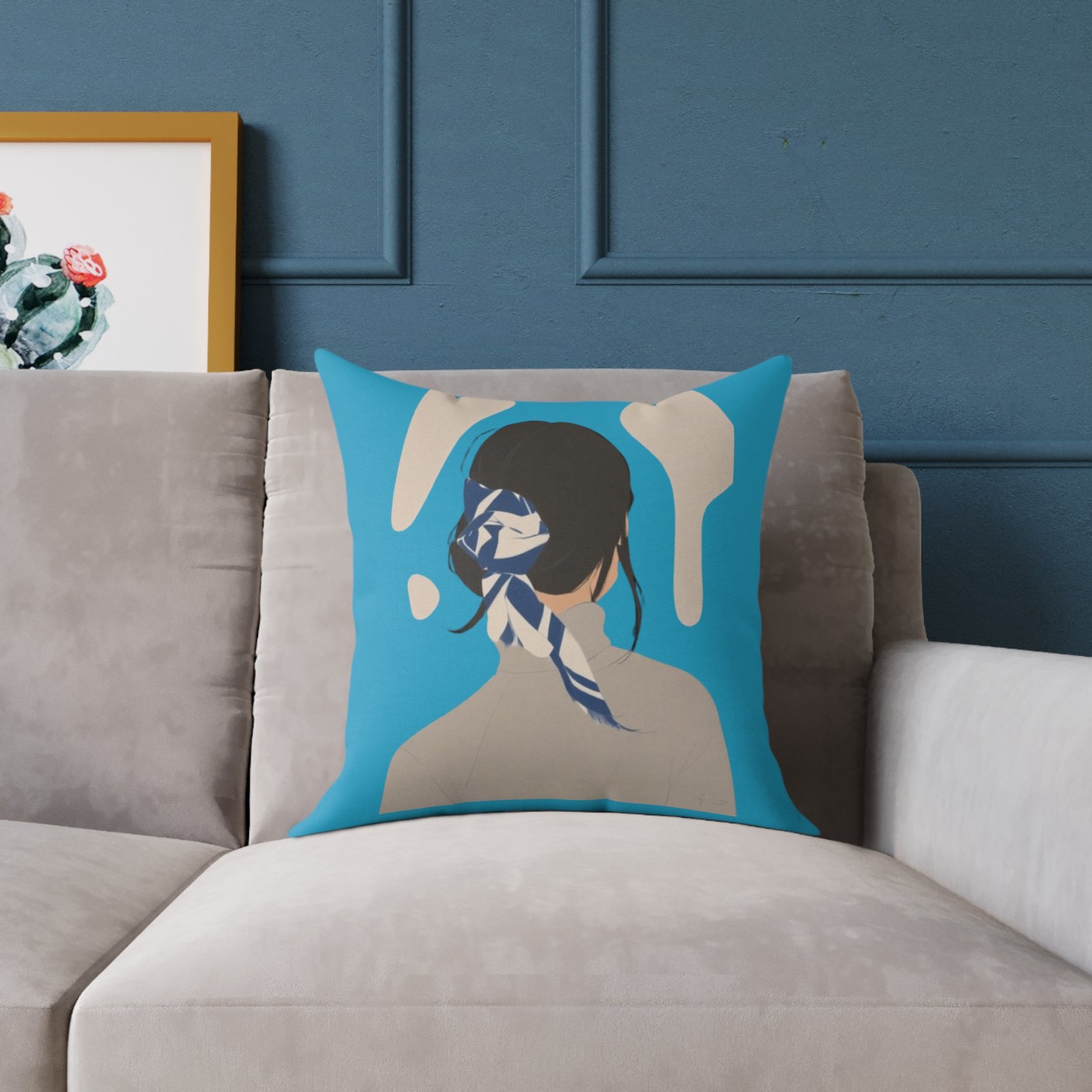 Copy of Angeline Poly Canvas Pillow - Image 7