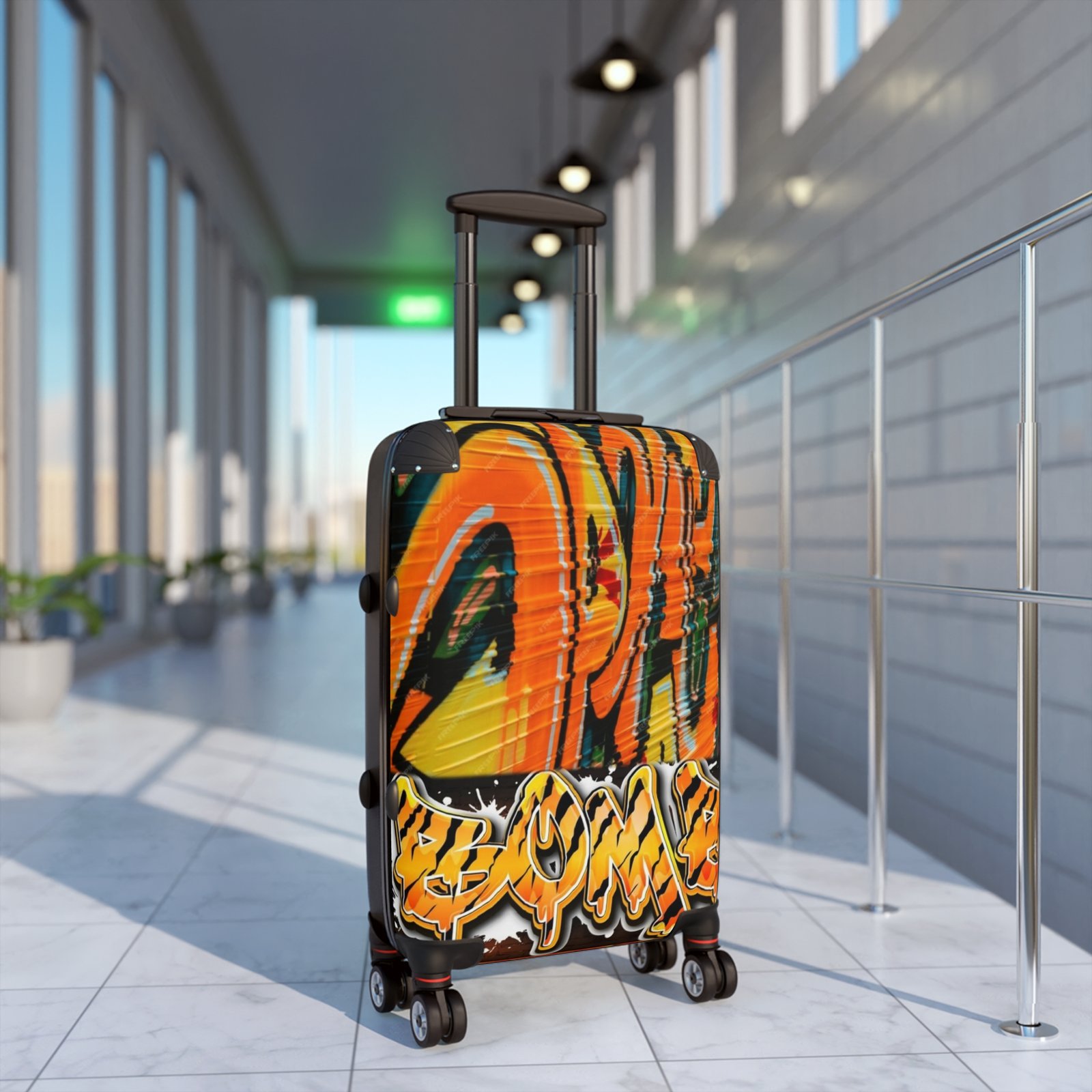Wacky Luggage teen case holiday suitcase kids travel case flight case dads travel beach case shopping case mum grandma travel case holiday - Image 3