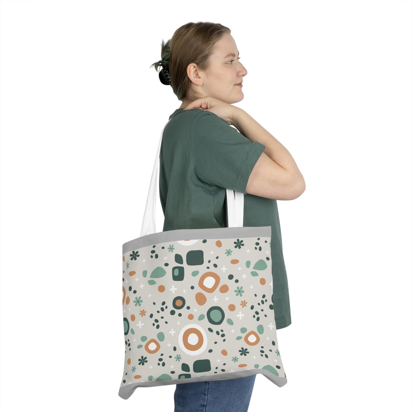 Copy of Pattern Shoulder Tote Bag (AOP) - Image 3