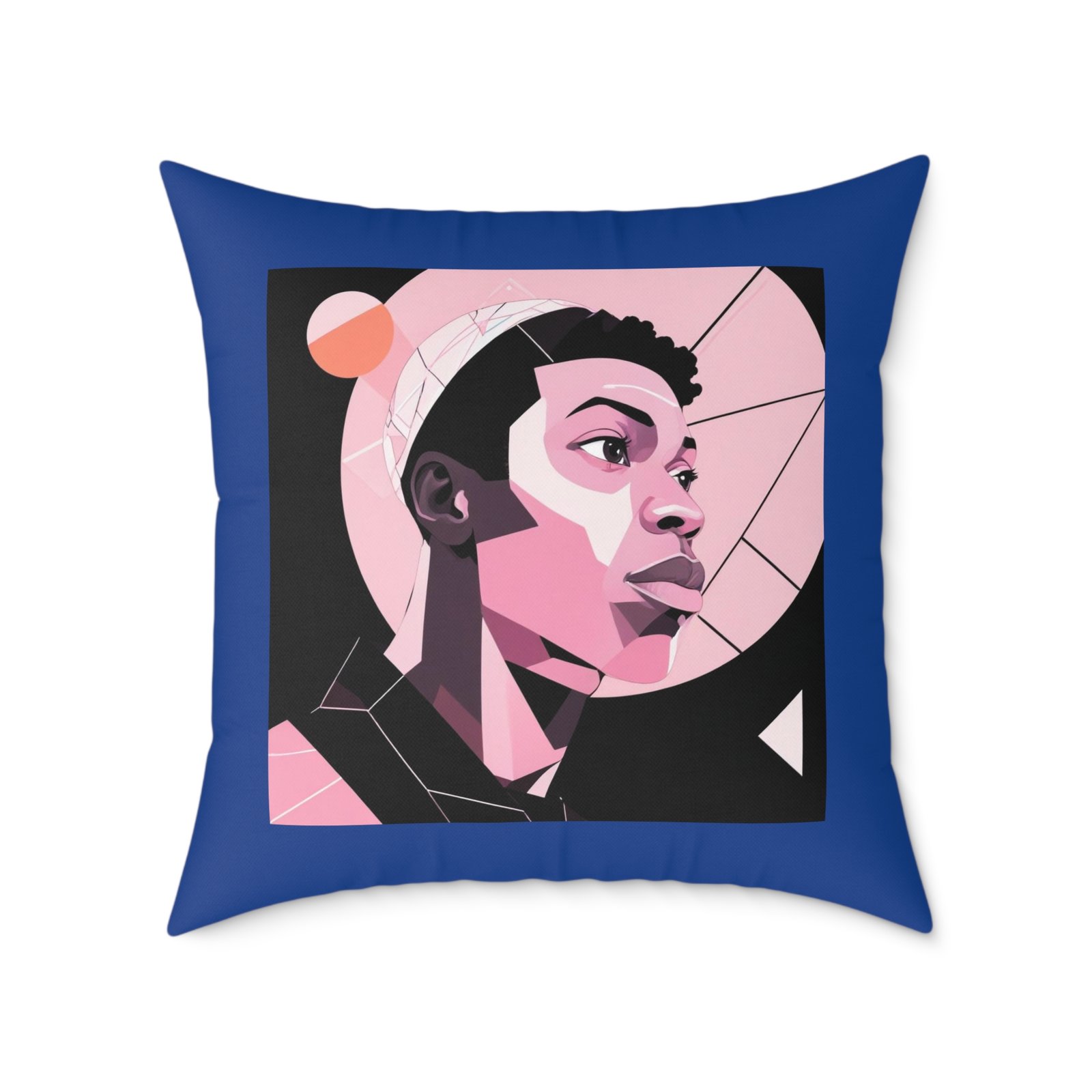 Abstract Square Poly Canvas Pillow - Image 17