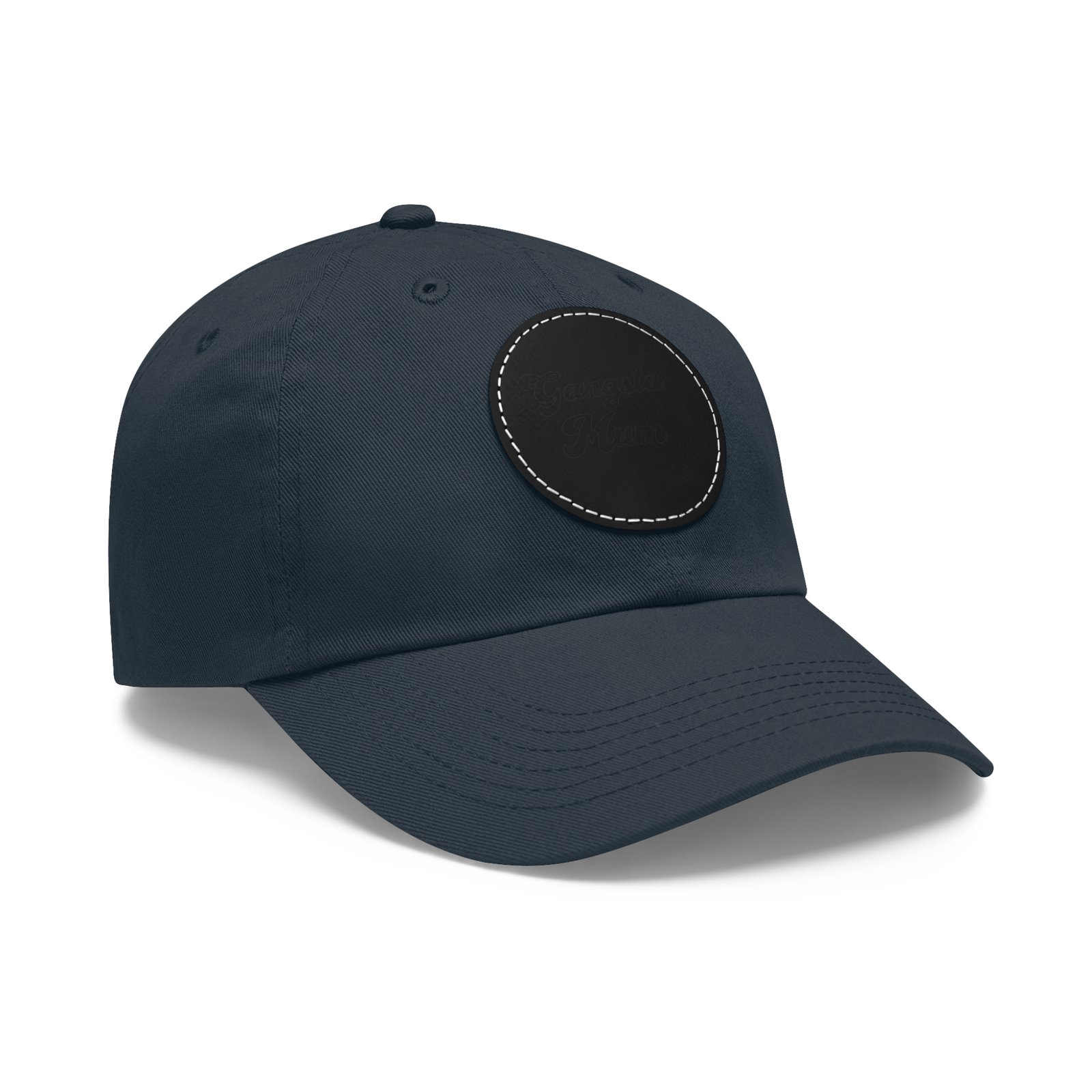 Gangster Momma Hat with Leather Patch (Round) - Image 22
