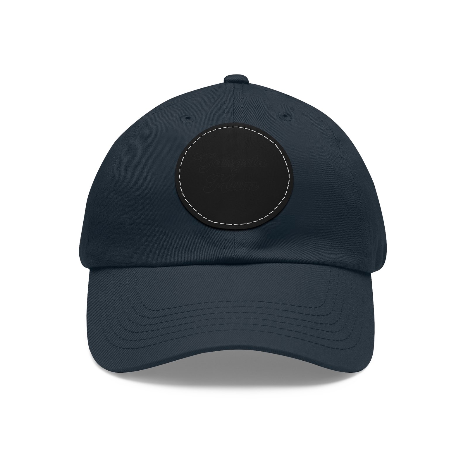 Gangster Momma Hat with Leather Patch (Round) - Image 21