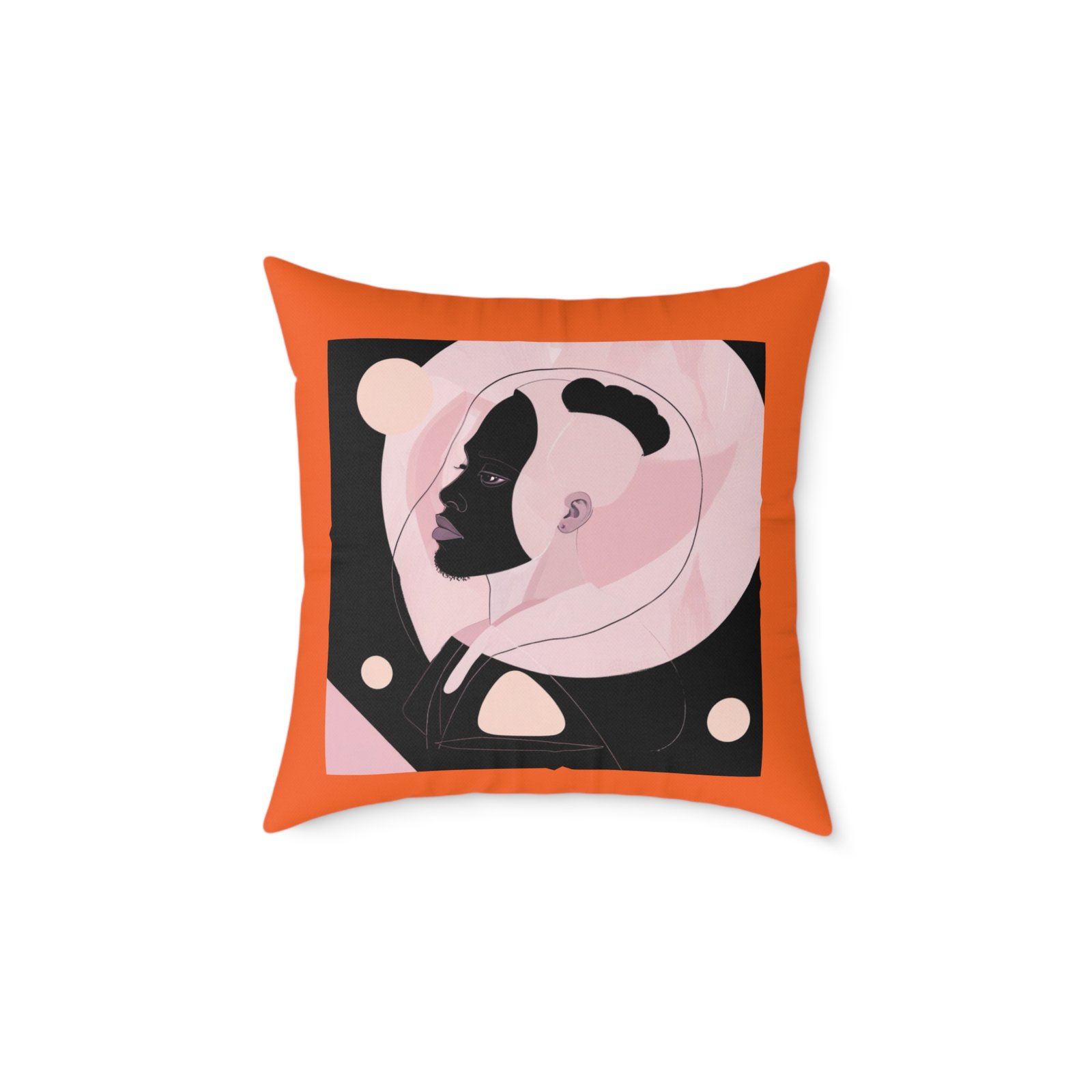 Abstract Square Poly Canvas Pillow - Image 9