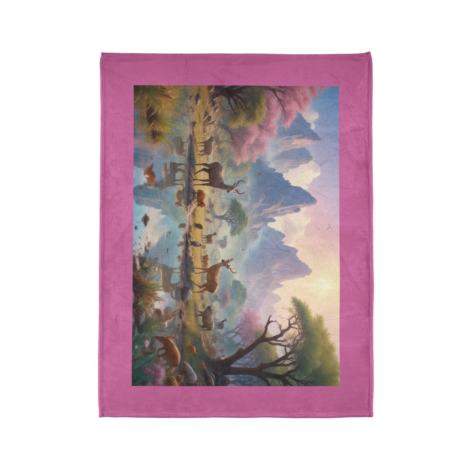 In The Woods Soft Polyester Blanket - Image 10
