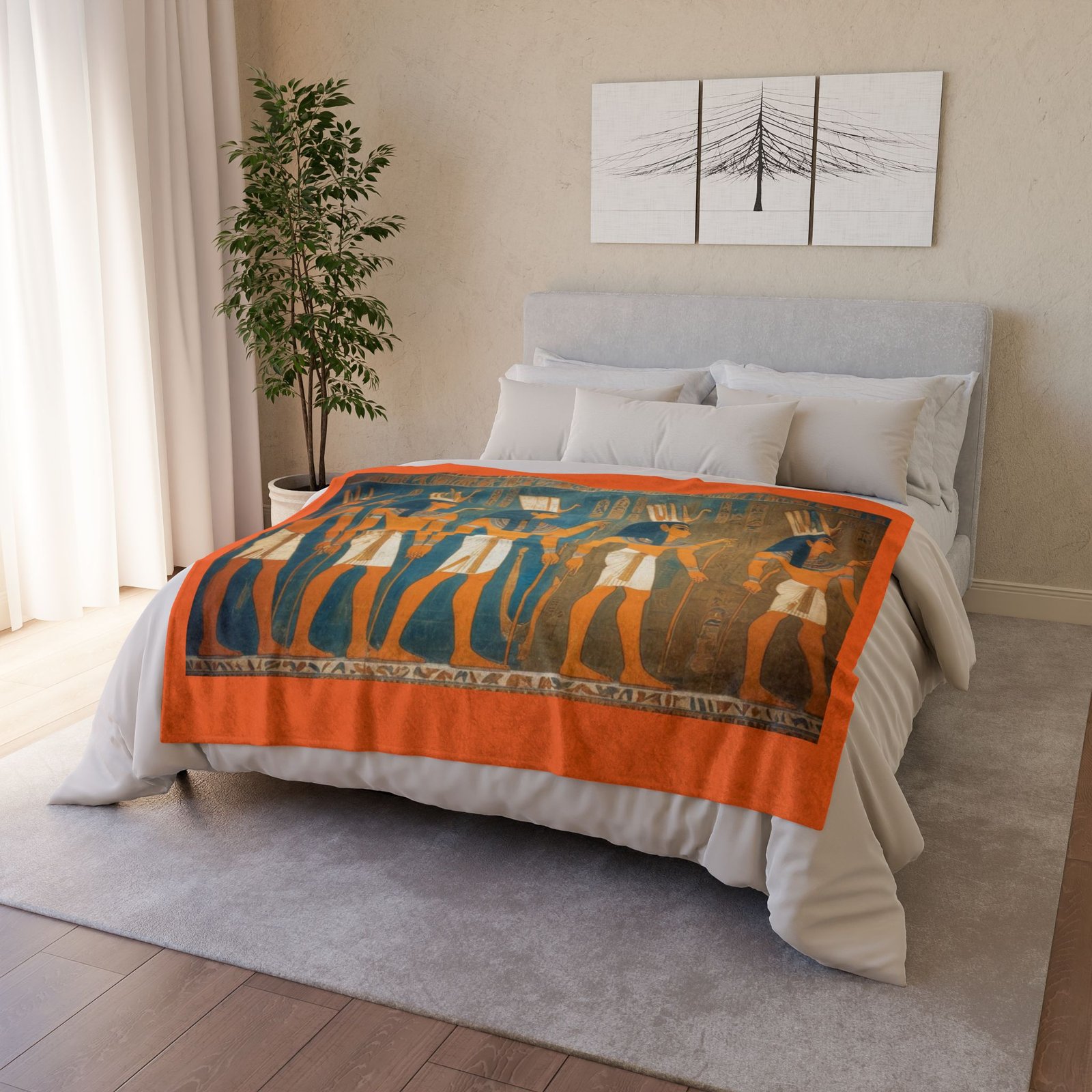 Copy of Copy of Egypt Soft Polyester Blanket - Image 8