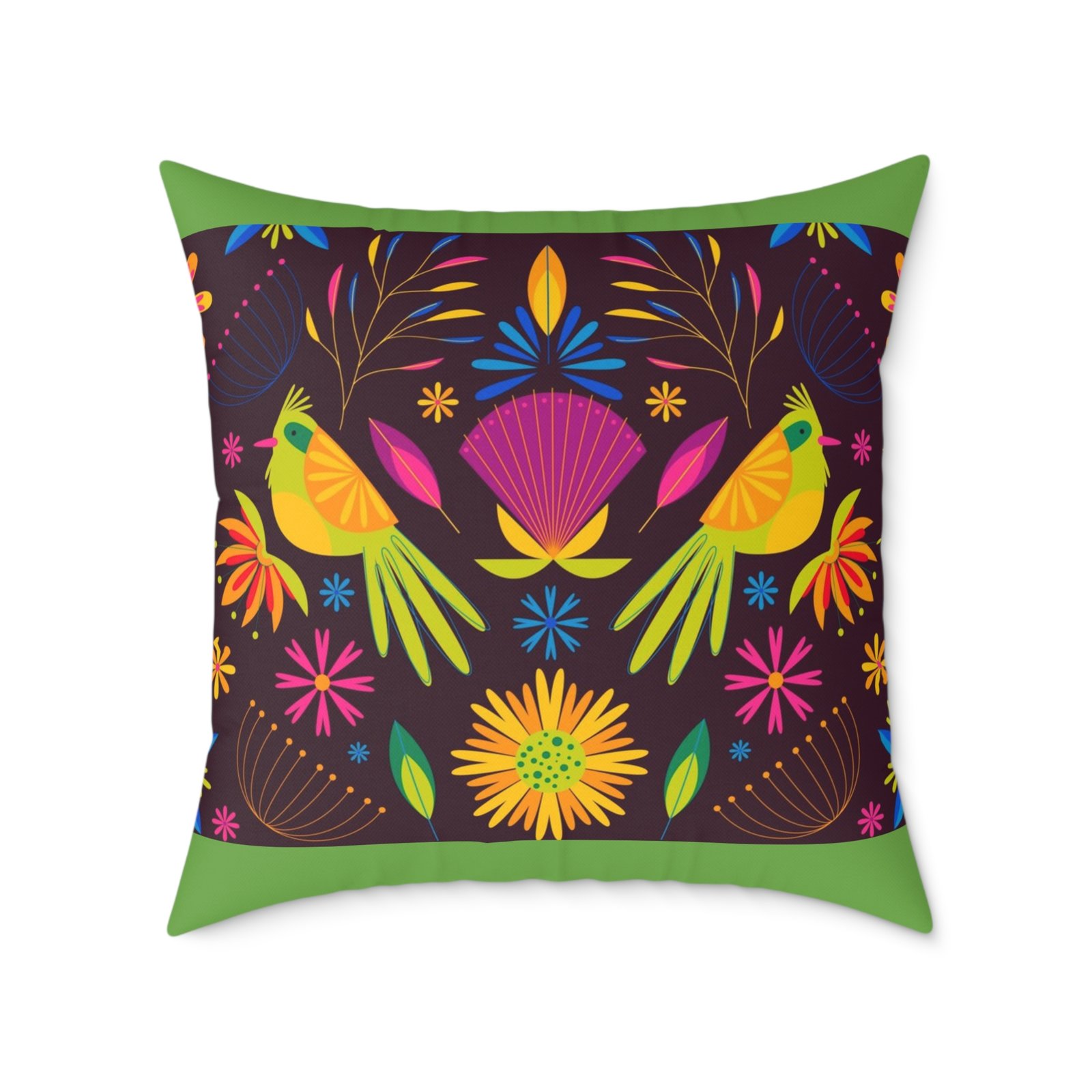 Mexico Square Poly Canvas Pillow - Image 17