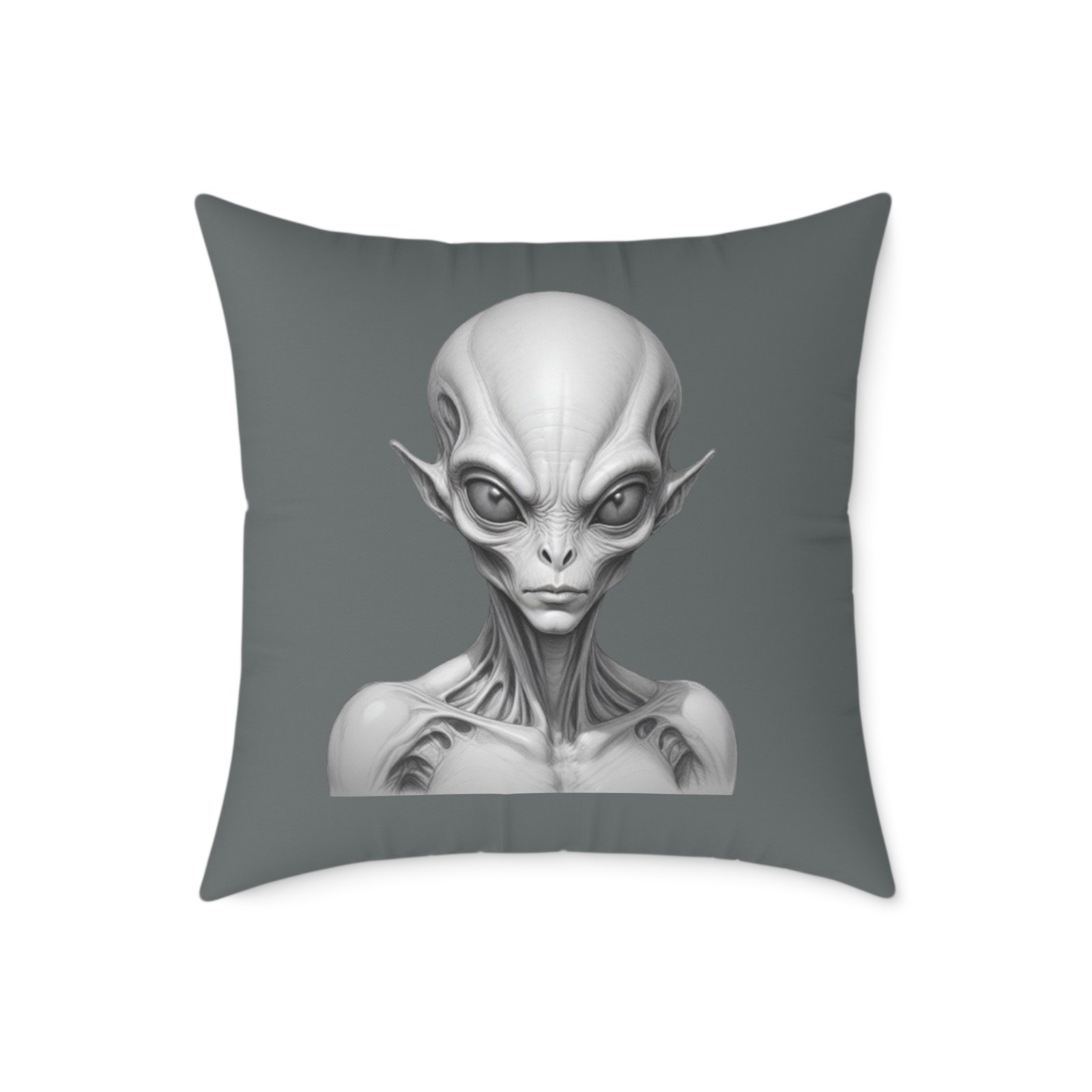 Alien Square Poly Canvas Pillow - Image 13