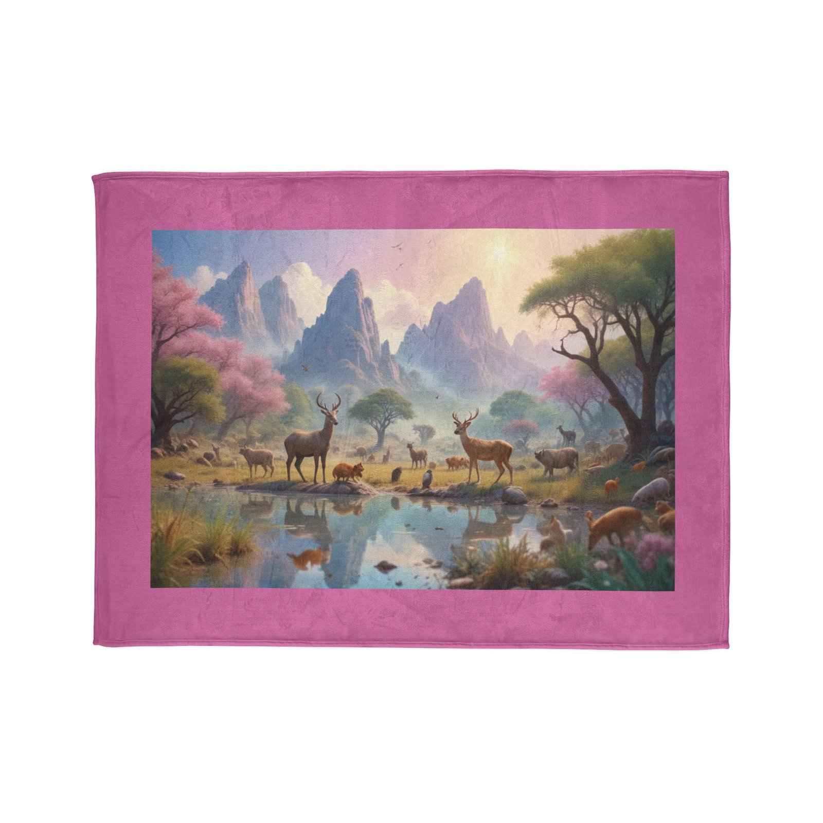 In The Woods Soft Polyester Blanket - Image 9