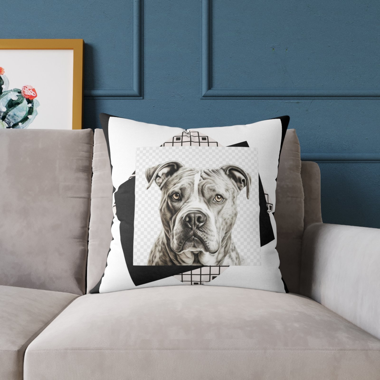 Square Poly Canvas Pillow - Image 11