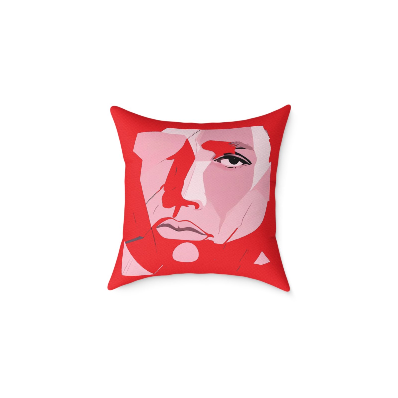 Abstract Square Poly Canvas Pillow - Image 5