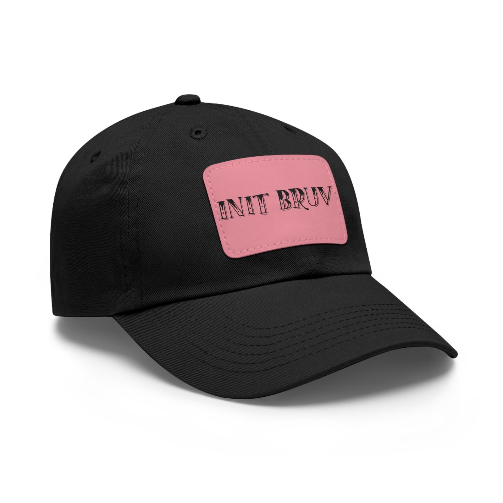In it Bruv Dad Hat with Leather Patch (Rectangle) - Image 14