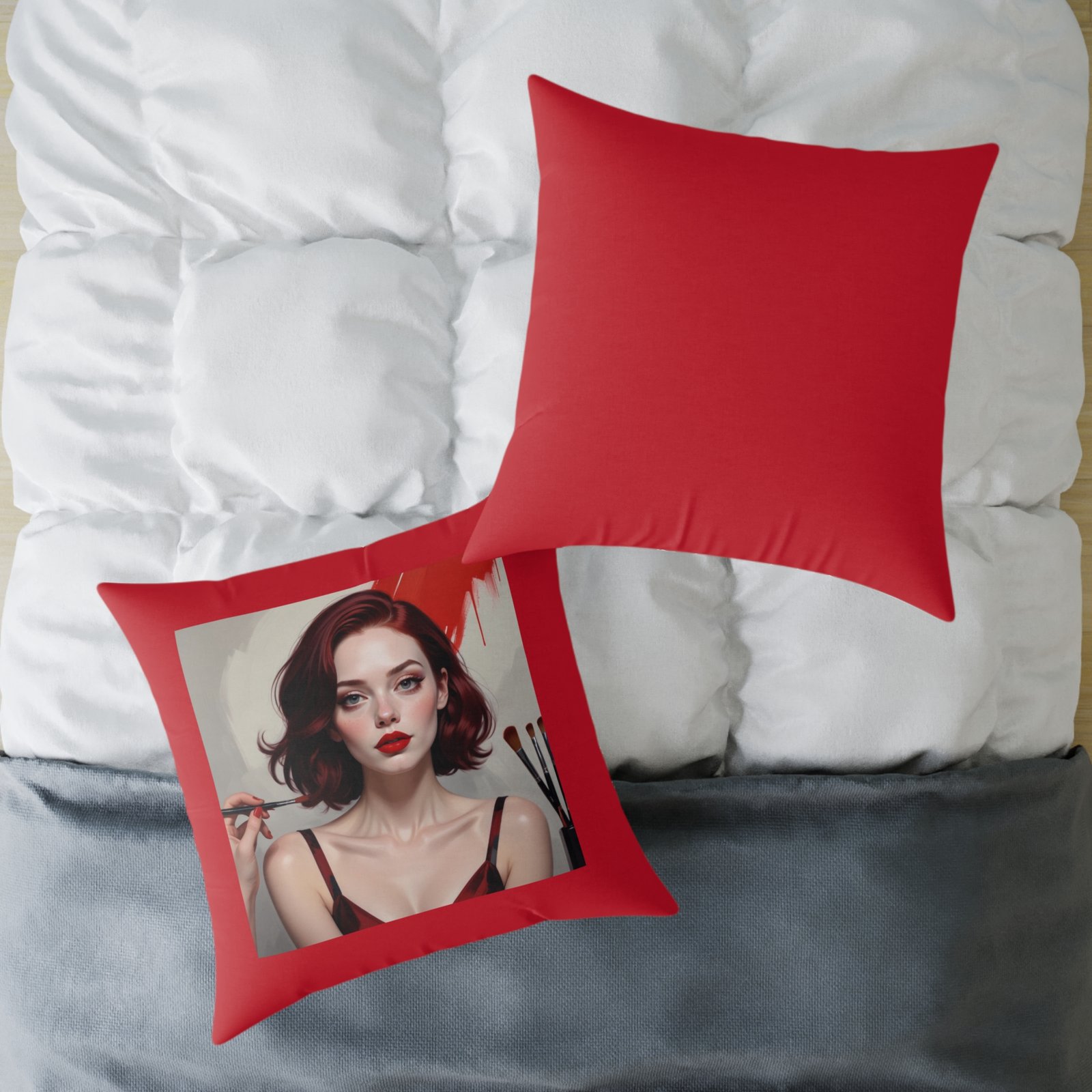 Mine Square Poly Canvas Pillow - Image 20