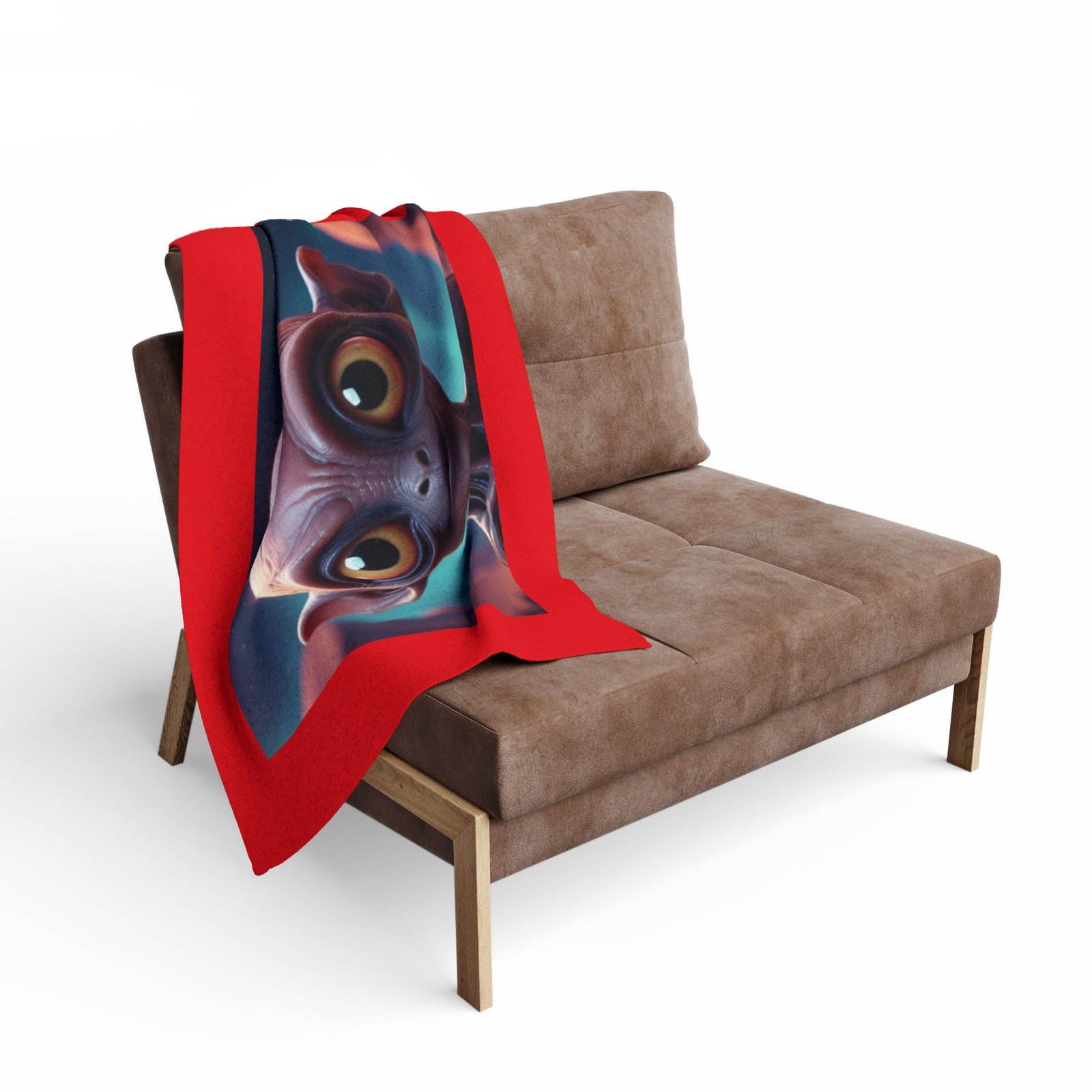 Alien Arctic Fleece Blanket 08 - Image 4
