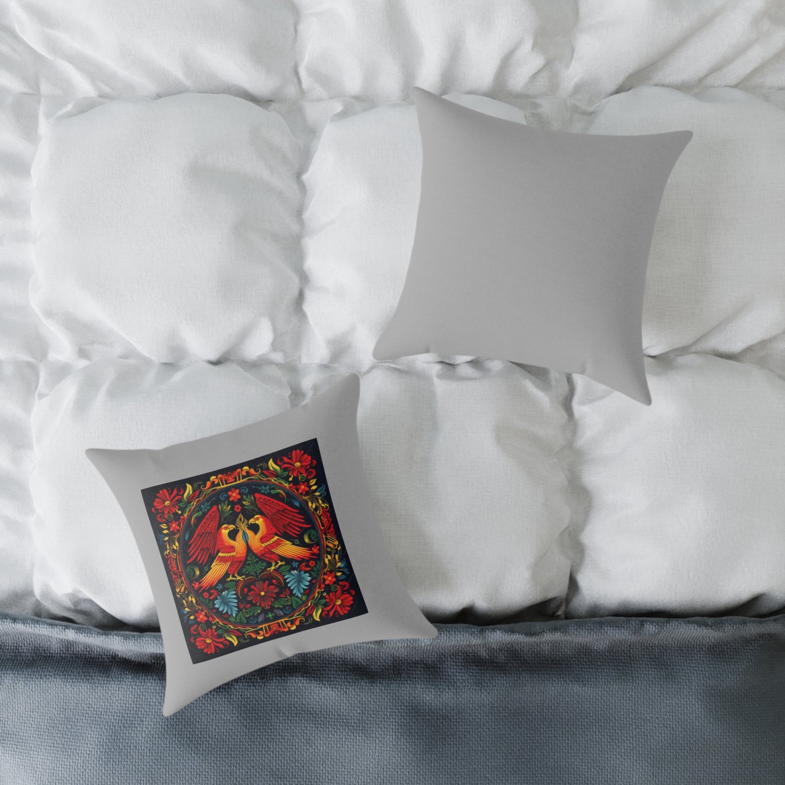 Mexico Square Poly Canvas Pillow - Image 4