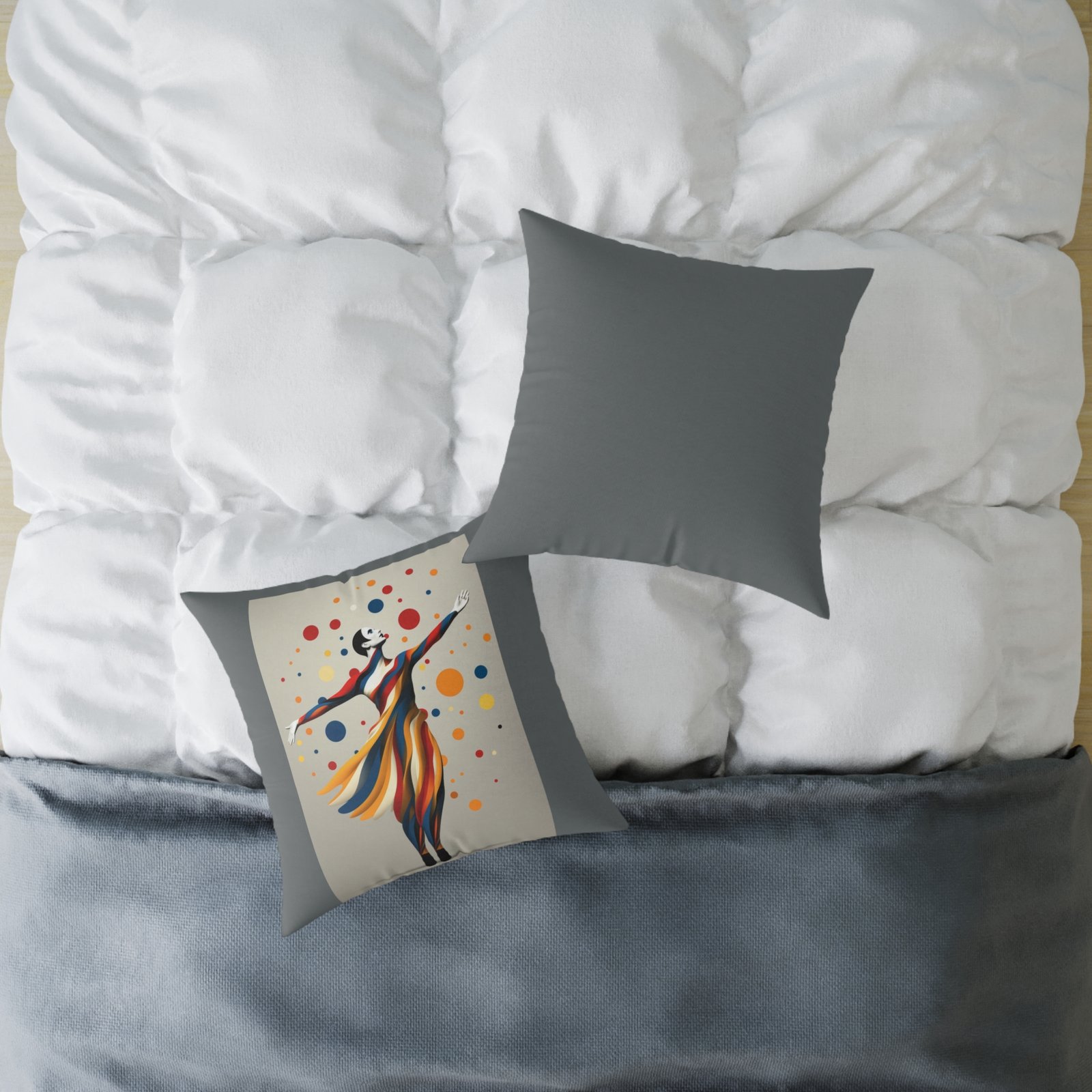 Dancing Queen Cushion Square Poly Canvas Pillow - Image 12