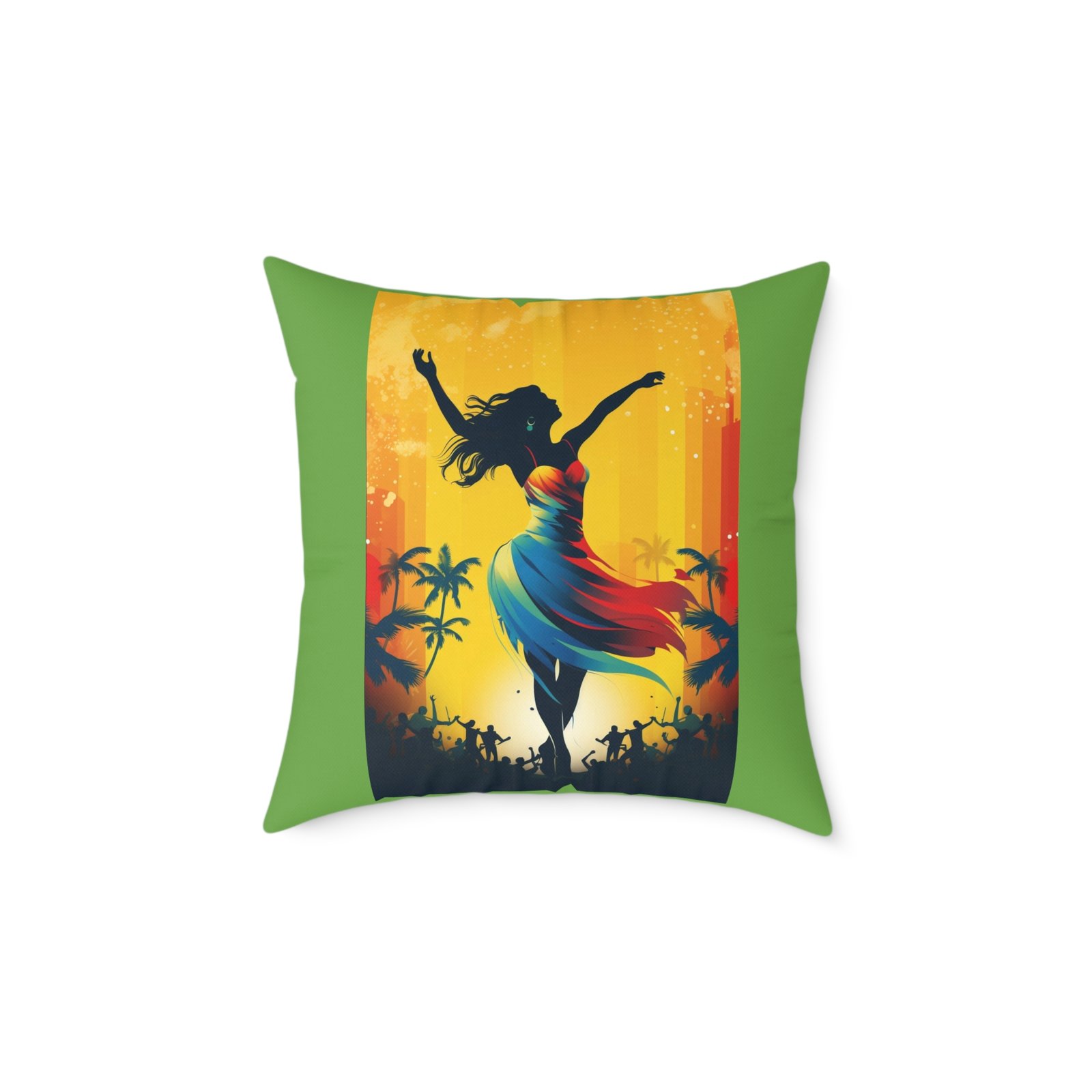 Dancing Queen Cushion Square Poly Canvas Pillow - Image 9