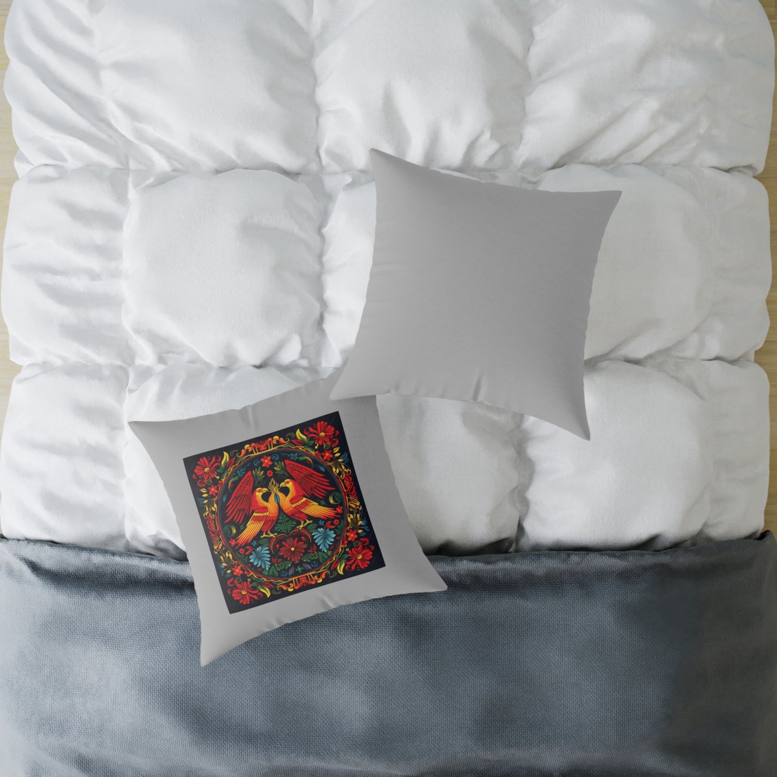 Mexico Square Poly Canvas Pillow - Image 12
