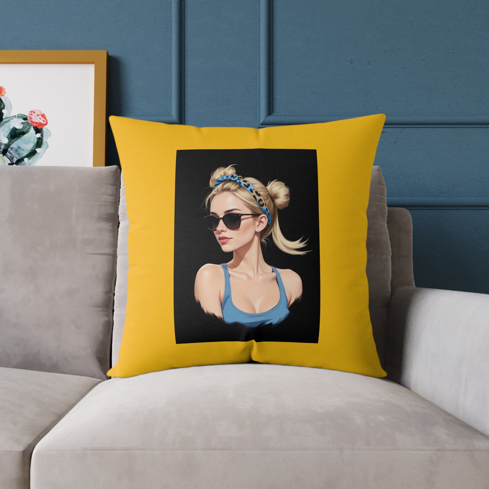 Bella Poly Canvas Pillow - Image 15