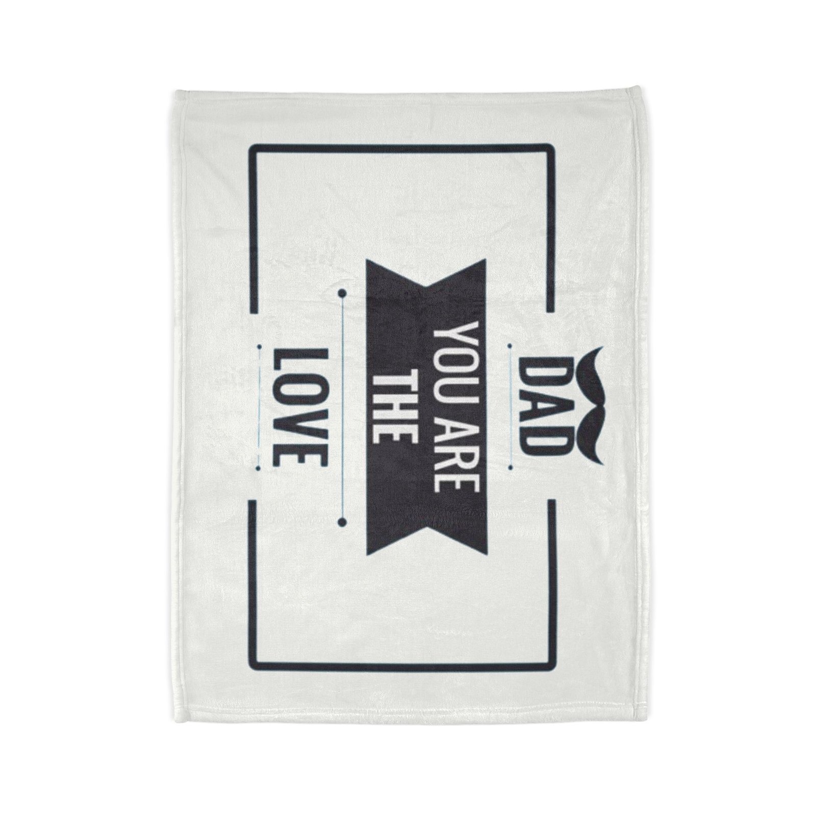 Best Dad Soft Polyester Blanket - Image 2