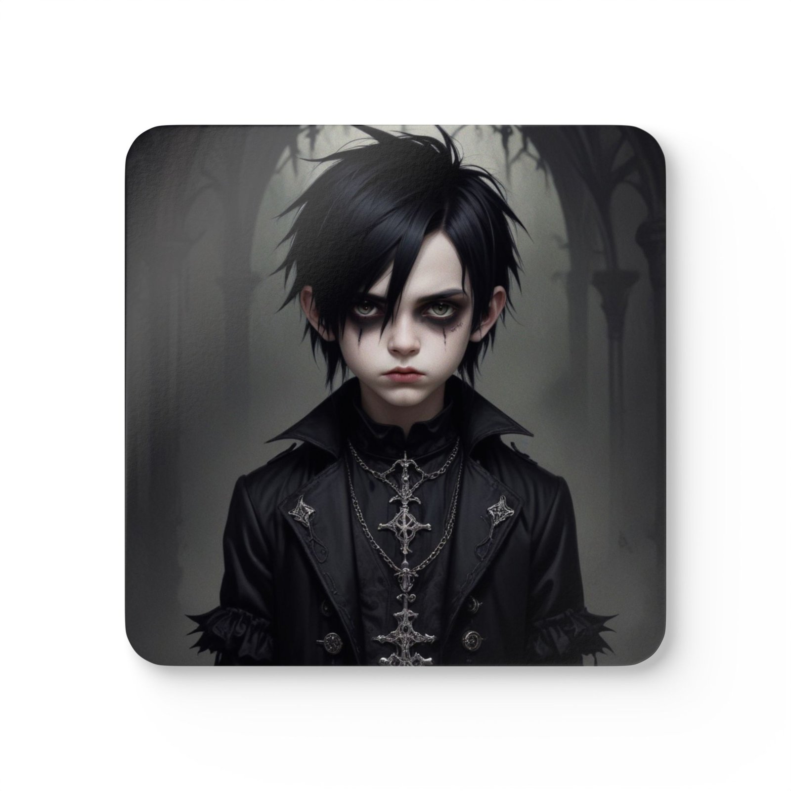 Goth Corkwood Coaster Set