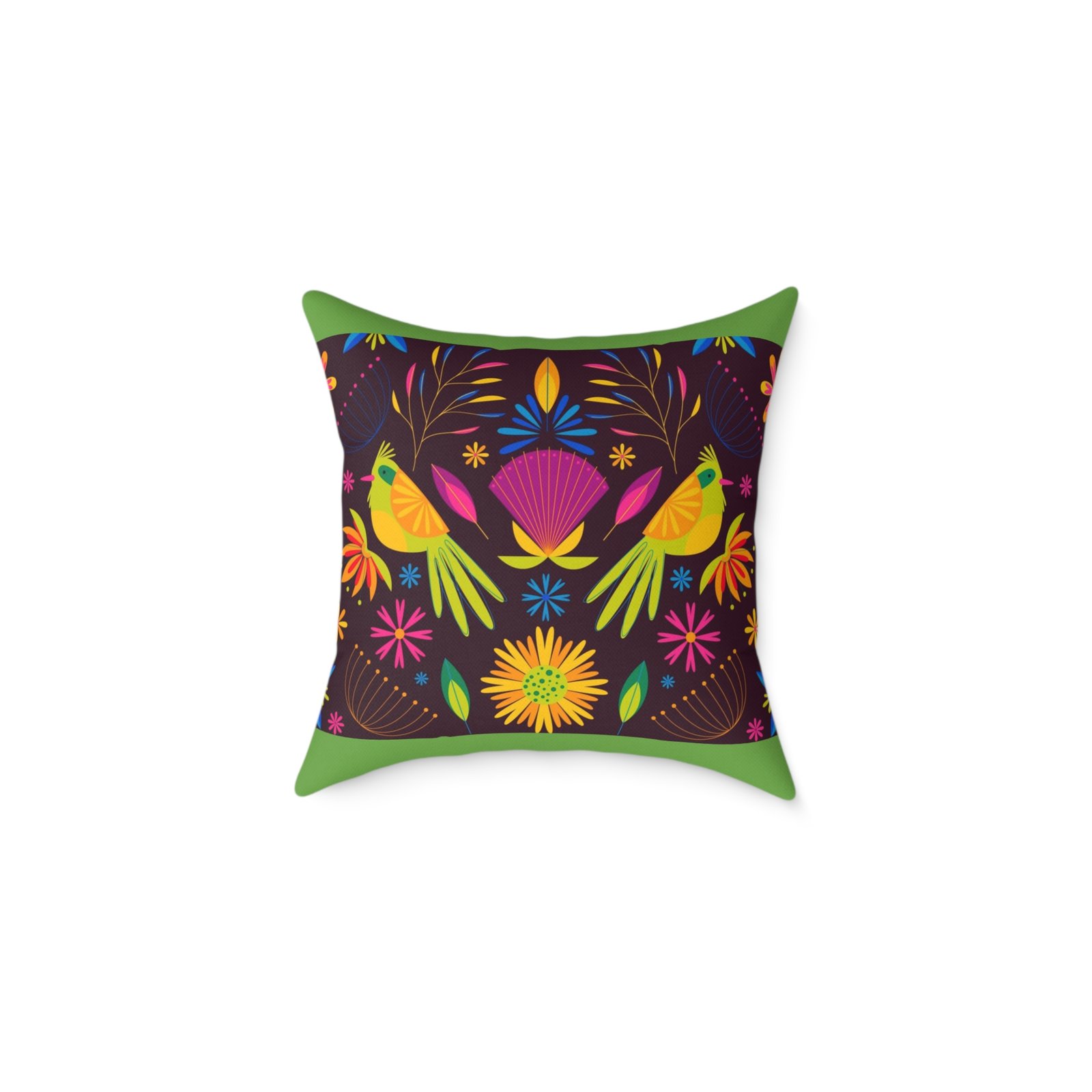 Mexico Square Poly Canvas Pillow - Image 5