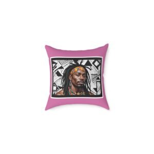 Rastafarian Square Poly Canvas Pillow