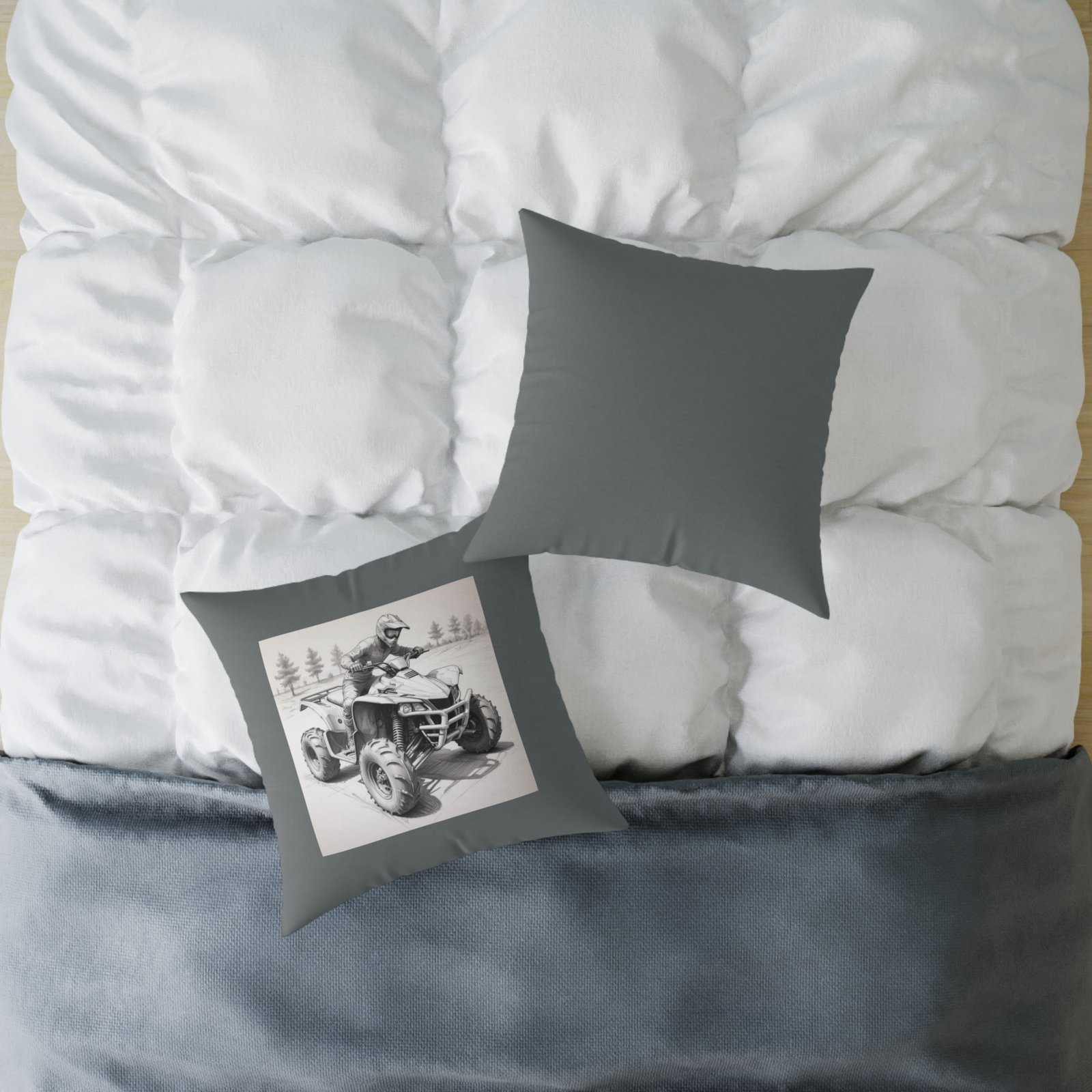 Quad Square Poly Canvas Pillow - Image 12
