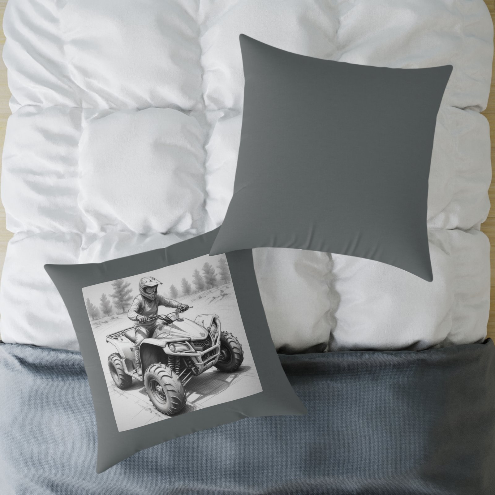 Quad Square Poly Canvas Pillow - Image 20