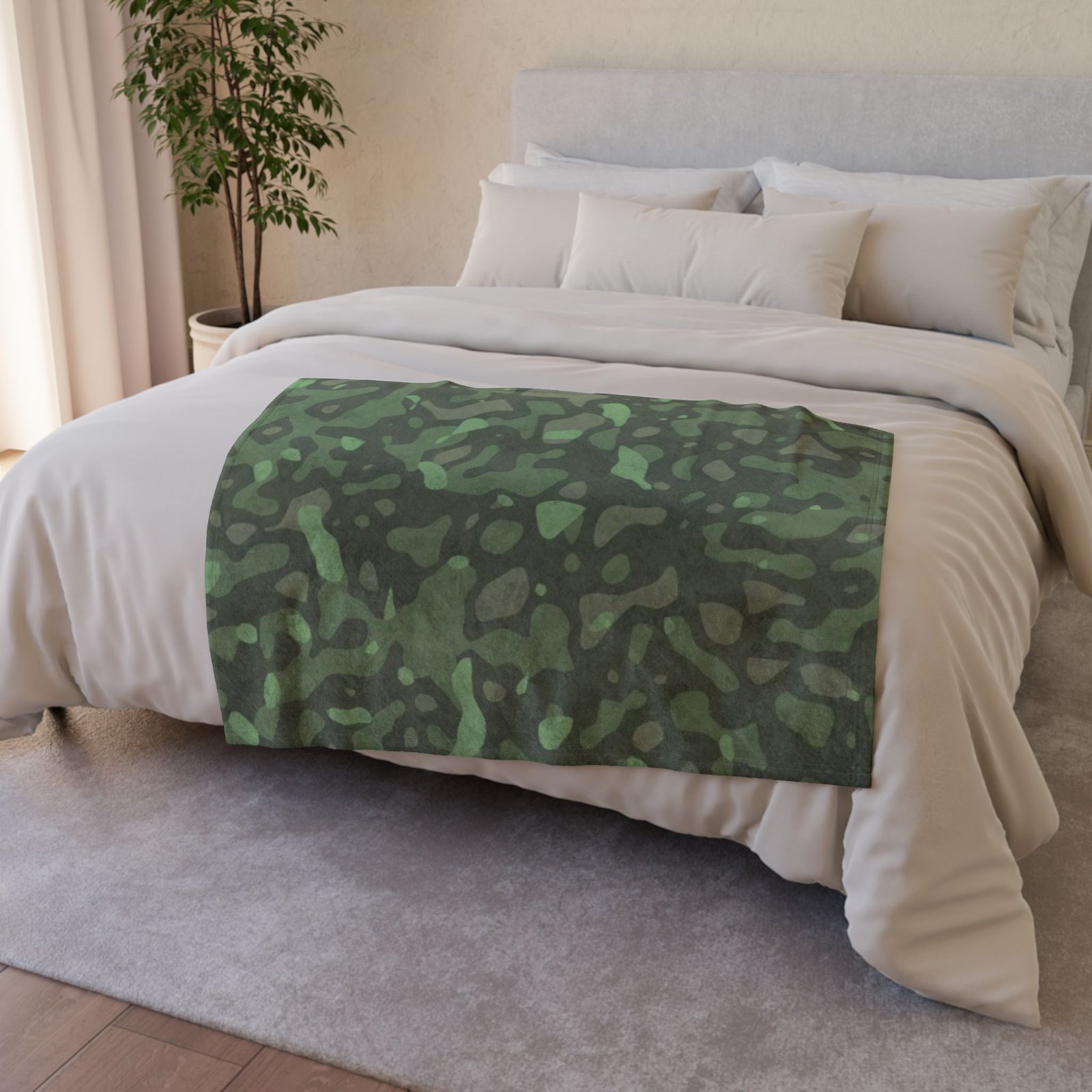 Army Soft Polyester Blanket - Image 4