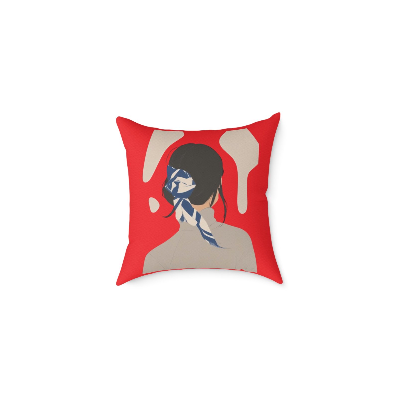 Angeline Poly Canvas Pillow