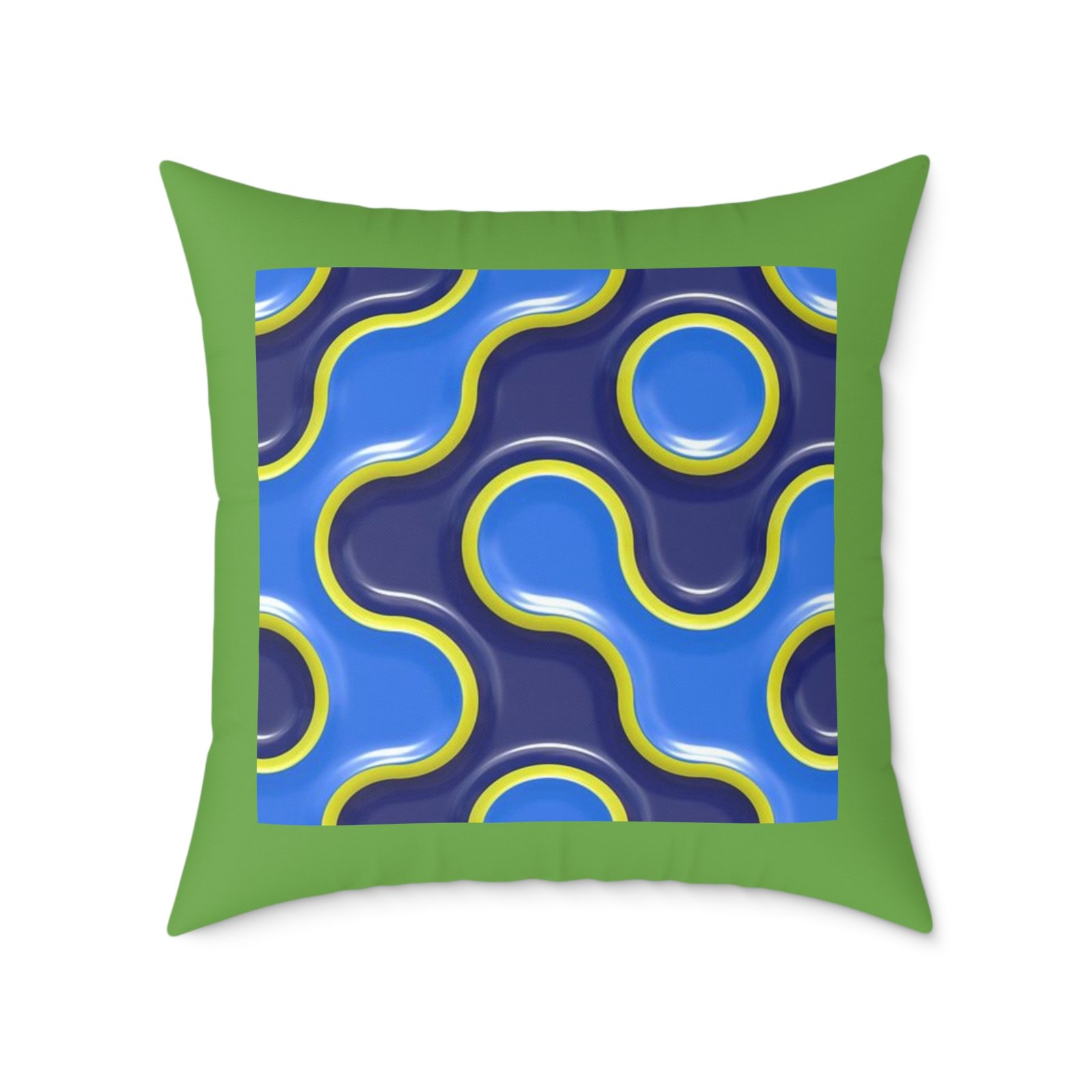 Splatter Poly Canvas Pillow - Image 17
