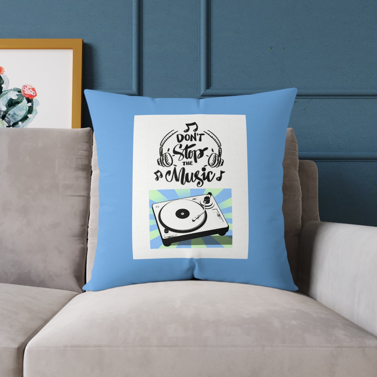 Music Poly Canvas Pillow - Image 15