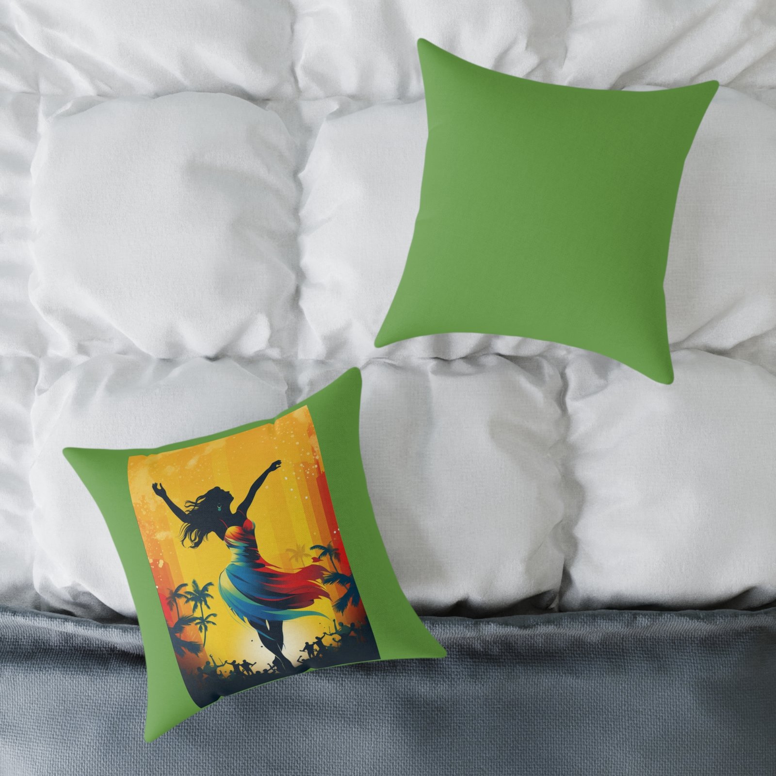 Dancing Queen Cushion Square Poly Canvas Pillow - Image 8