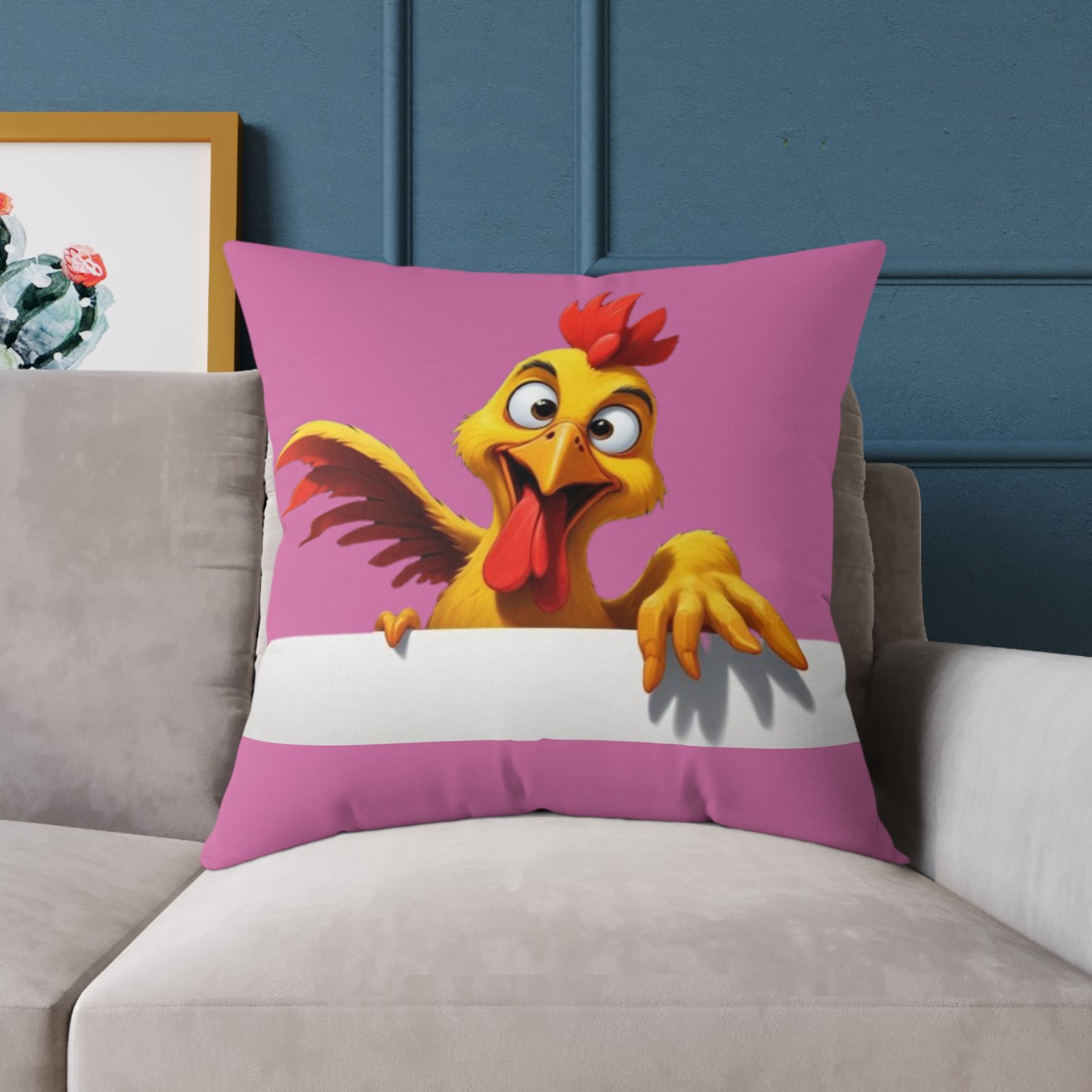 Squark Square Poly Canvas Pillow - Image 19