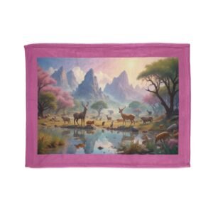 In The Woods  Soft Polyester Blanket
