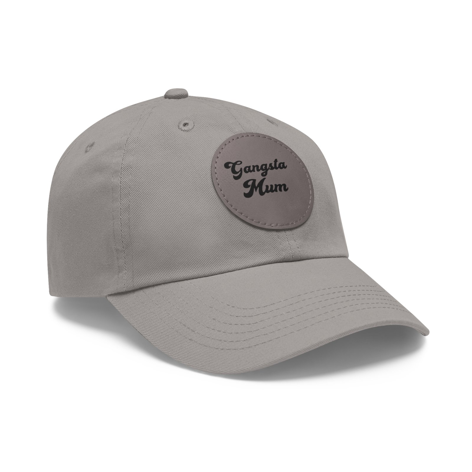 Gangster Momma Hat with Leather Patch (Round) - Image 38