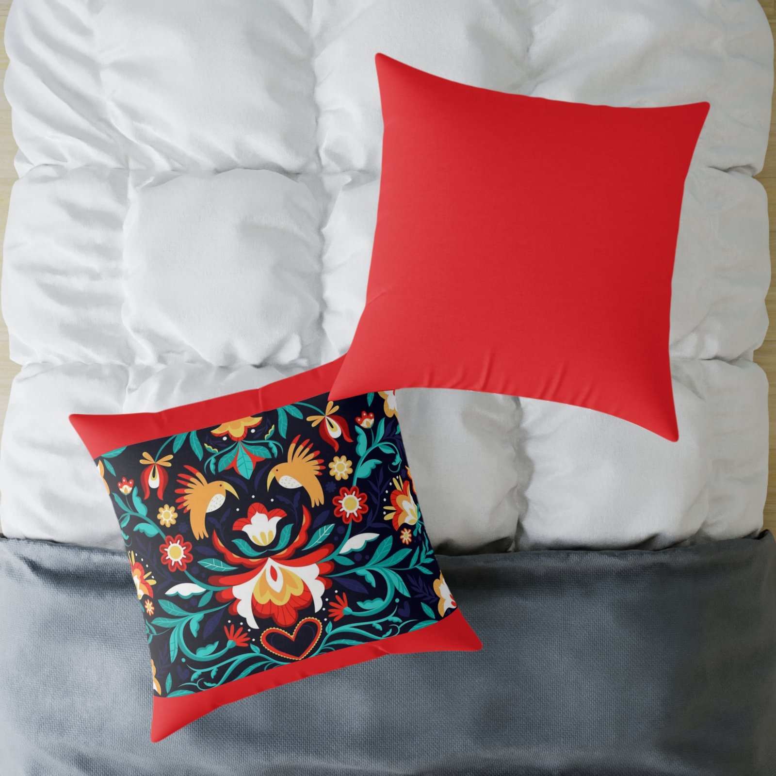 Mexico Square Poly Canvas Pillow - Image 20