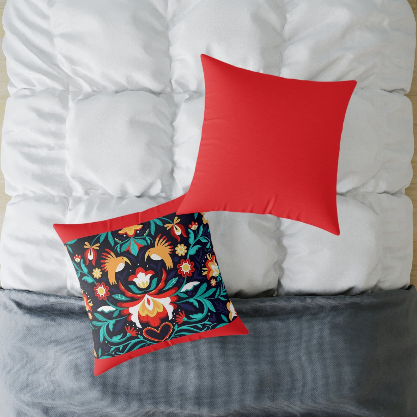 Mexico Square Poly Canvas Pillow - Image 16