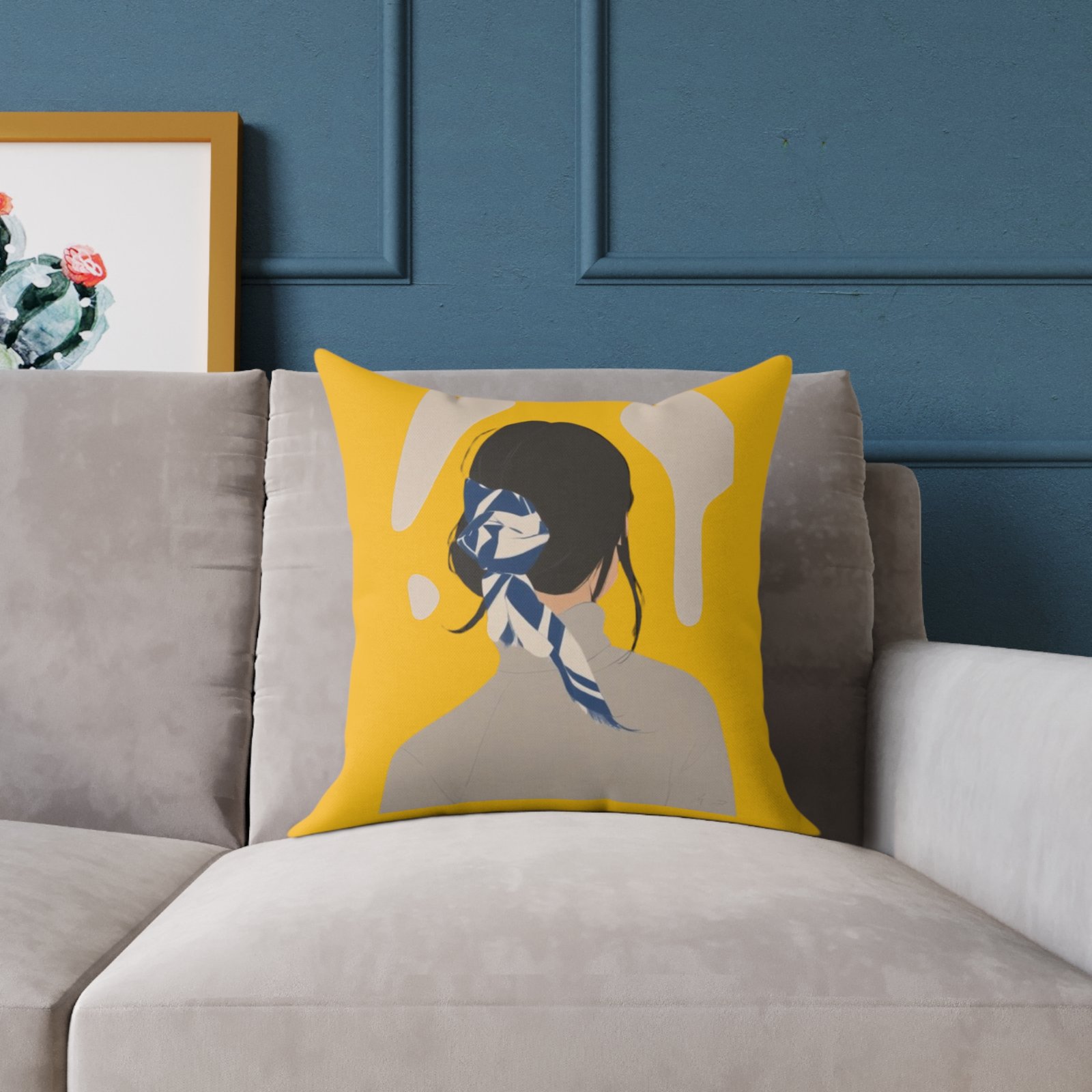 Angeline Poly Canvas Pillow - Image 7