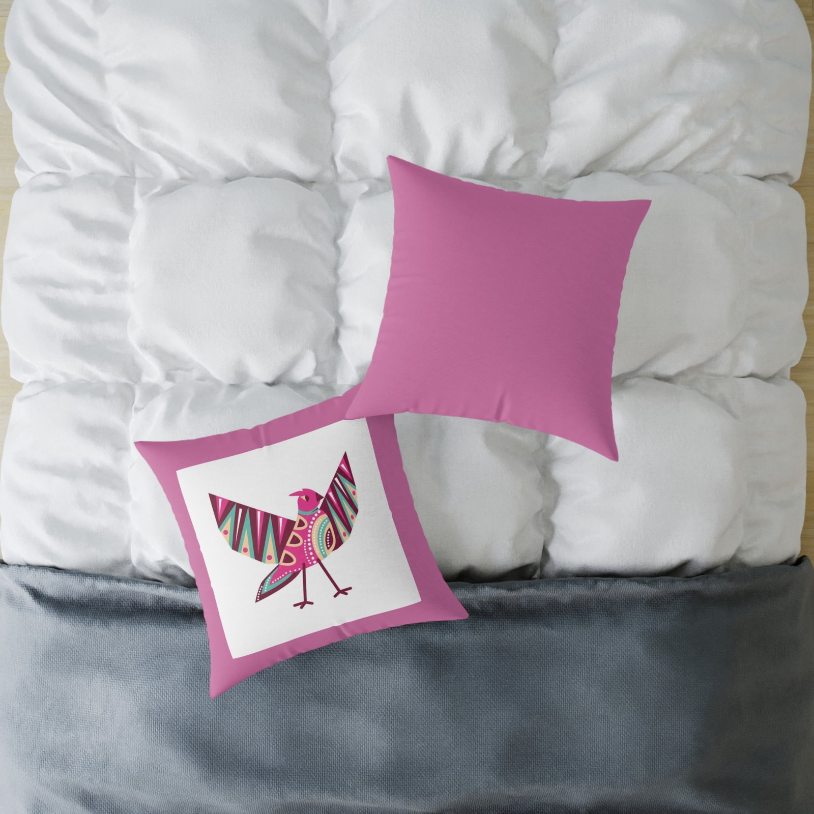 Mexico Square Poly Canvas Pillow - Image 12