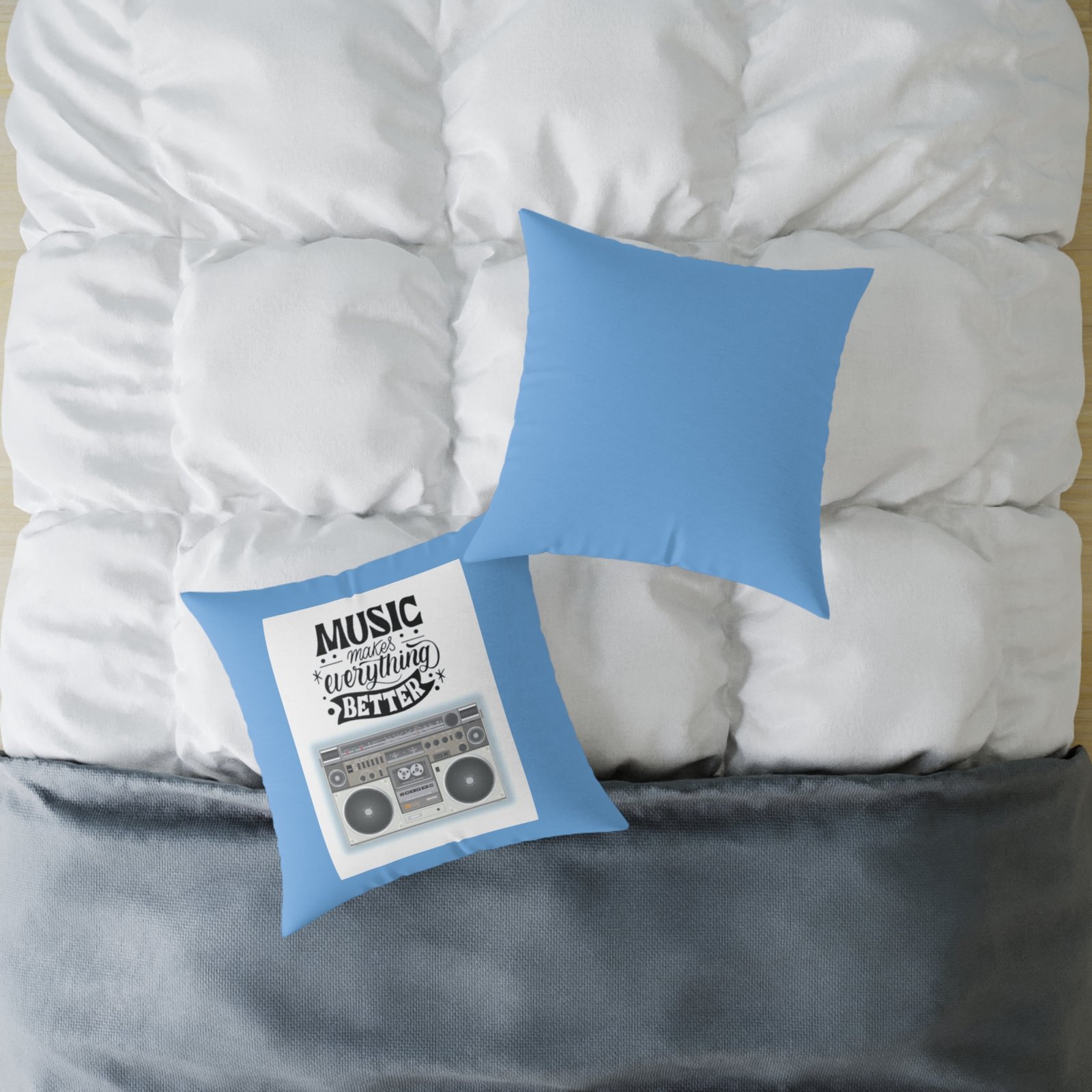 Music Poly Canvas Pillow - Image 12