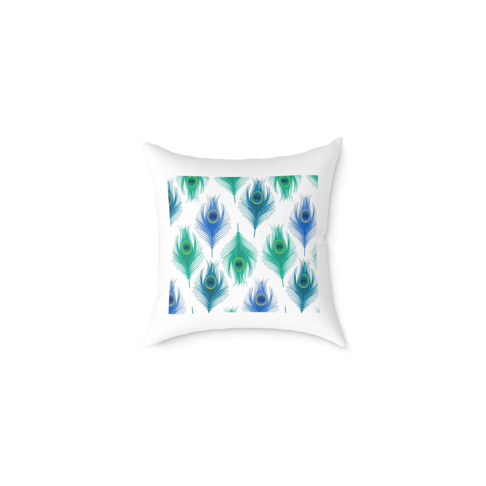 Pea cock Prin t Cushion G ift Square Poly Canvas Pillow Pea cock Prin t , G ift Cushion, Lounge Cushion, Bedroom Cushion, Cushion G ift , ,