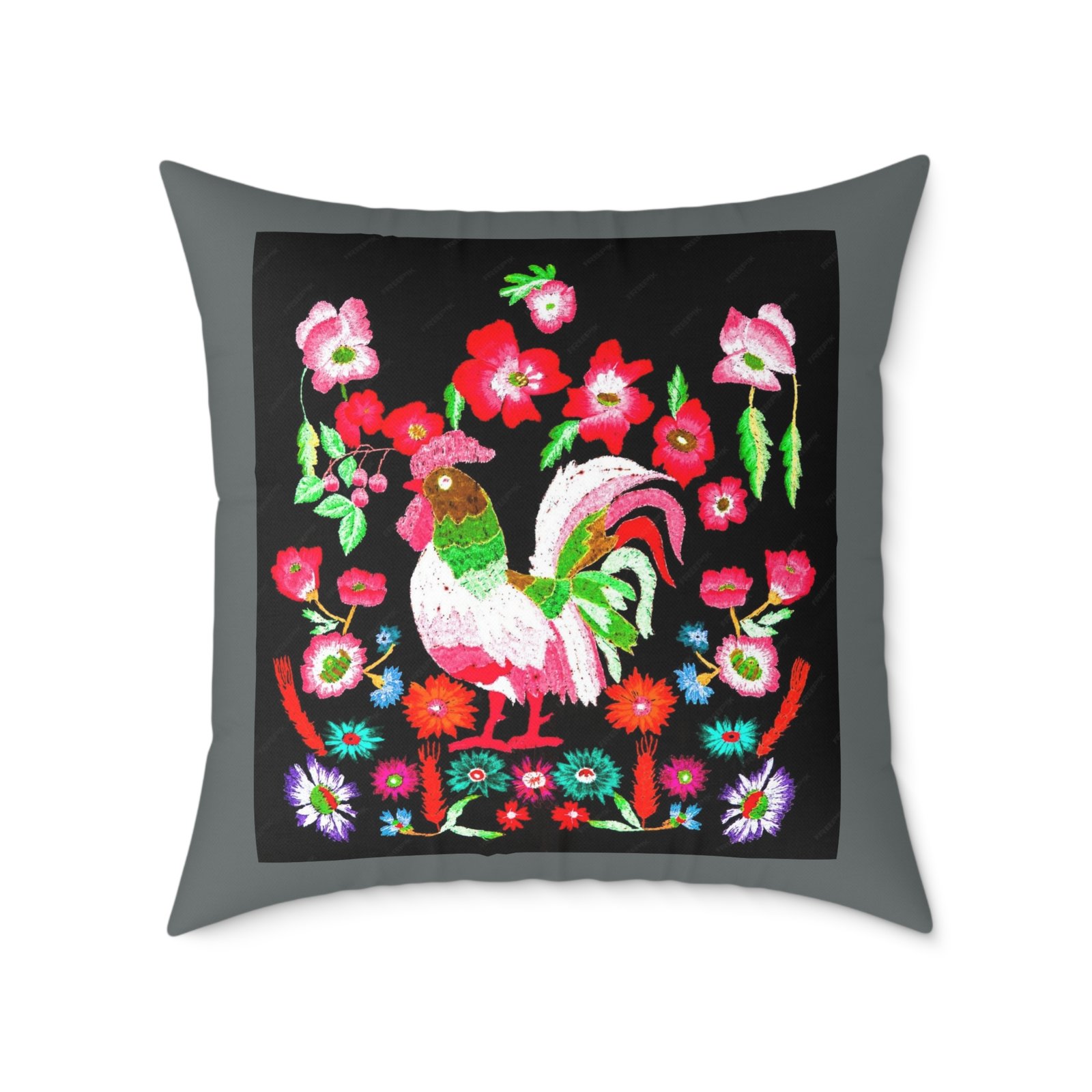 Mexico Square Poly Canvas Pillow - Image 17