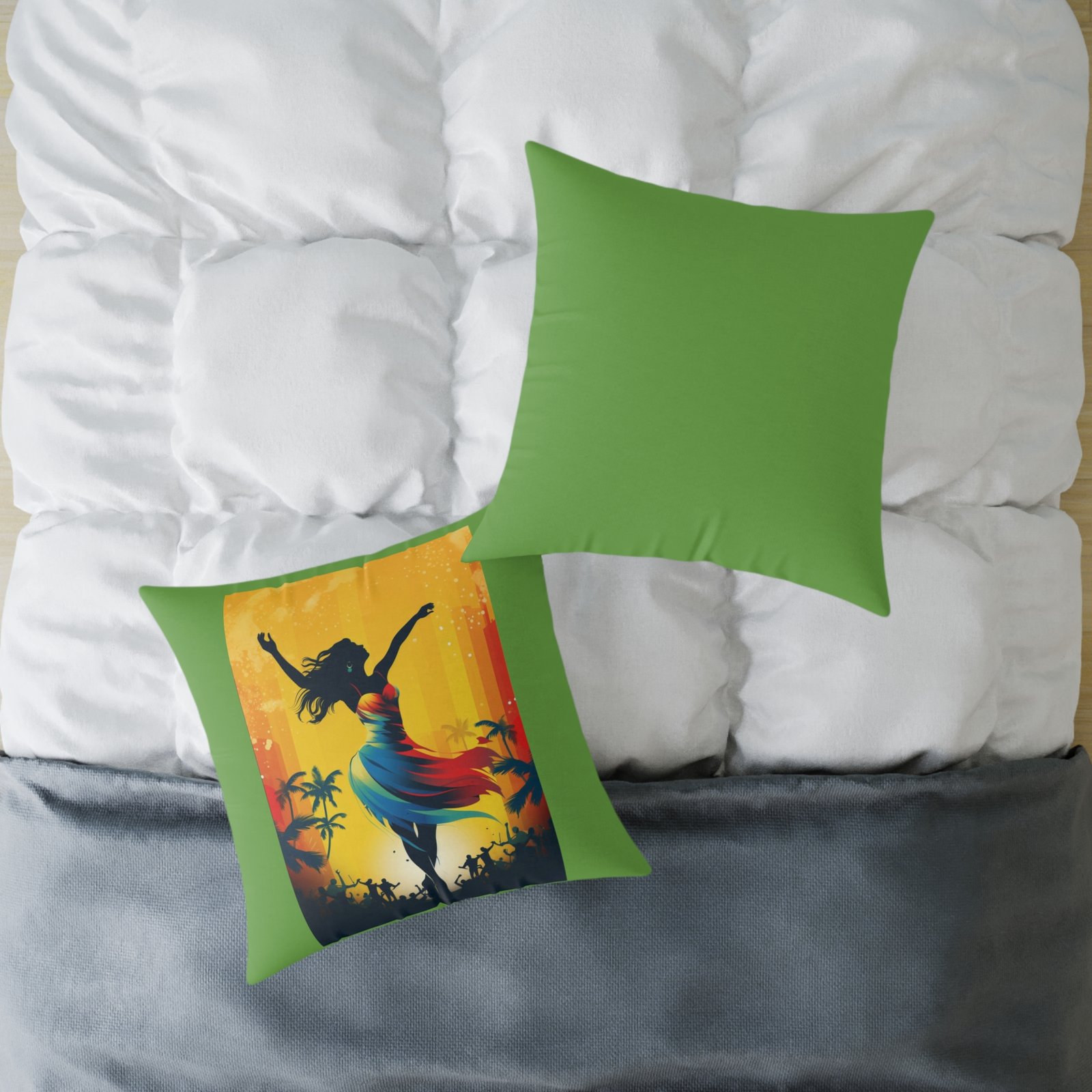 Dancing Queen Cushion Square Poly Canvas Pillow - Image 16