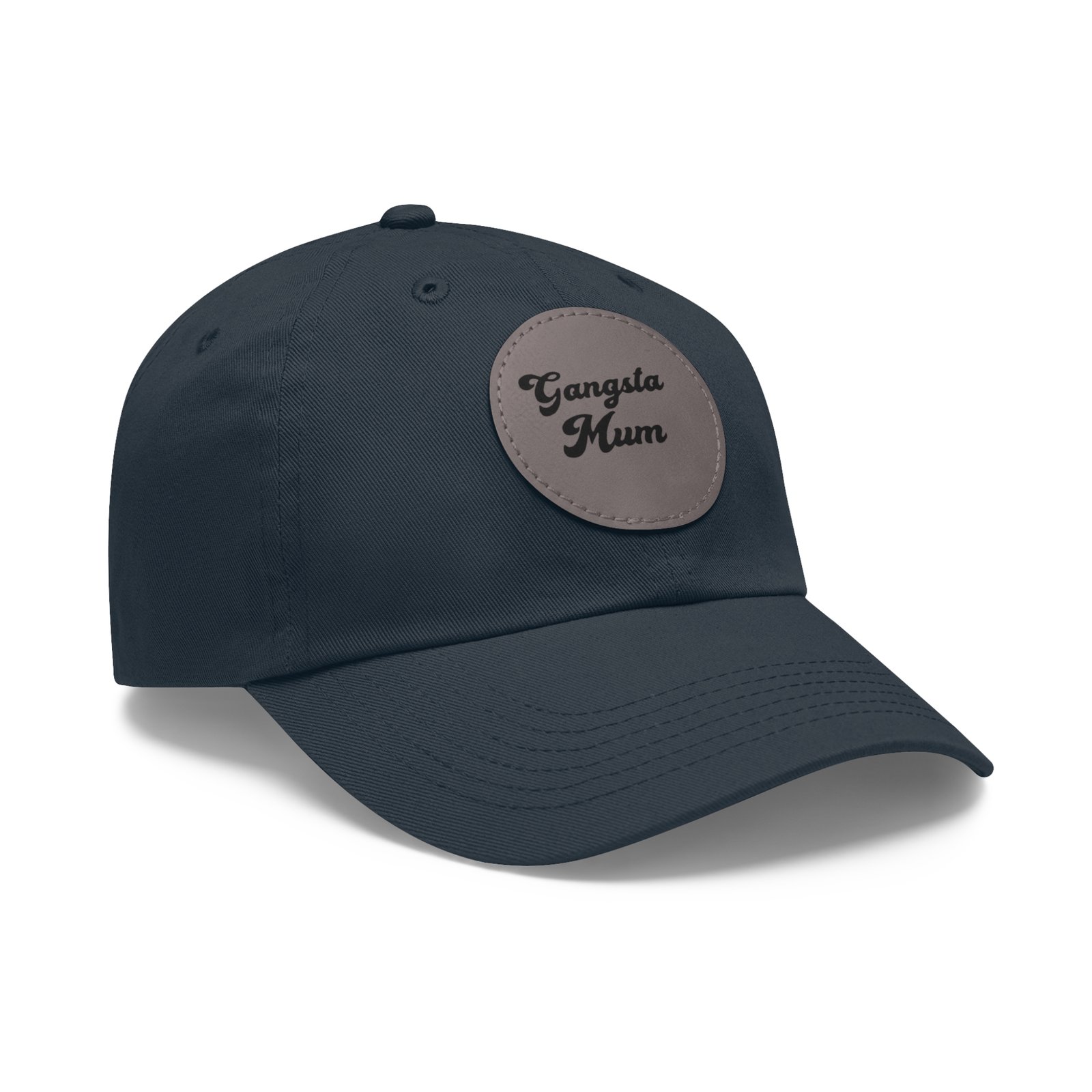 Gangster Momma Hat with Leather Patch (Round) - Image 26