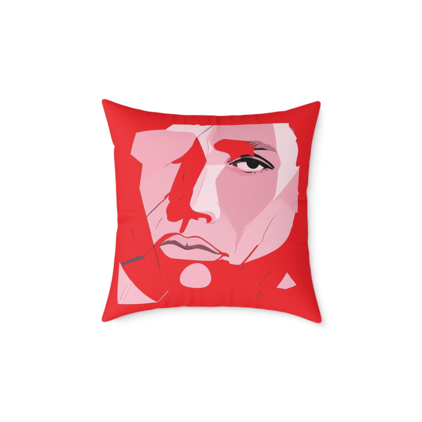 Abstract Square Poly Canvas Pillow - Image 9