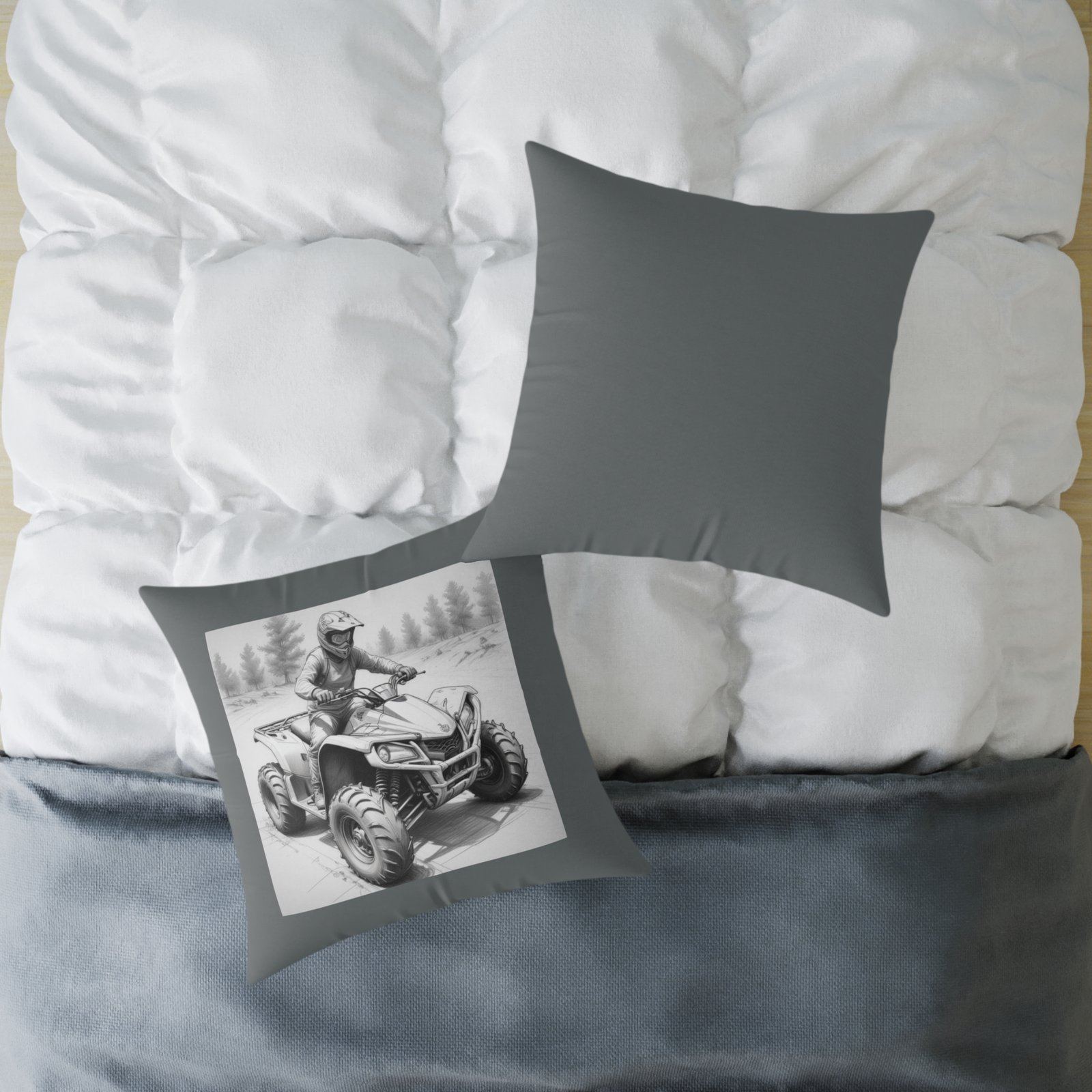 Quad Square Poly Canvas Pillow - Image 16