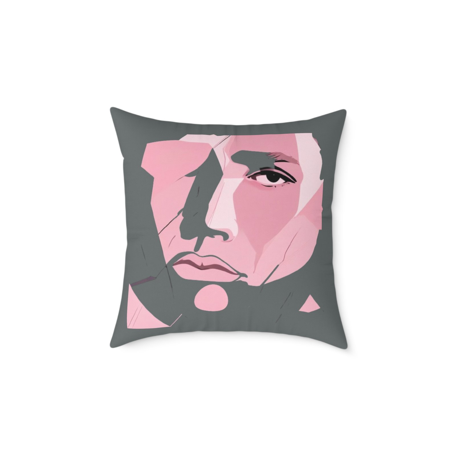 Abstract Square Poly Canvas Pillow - Image 9